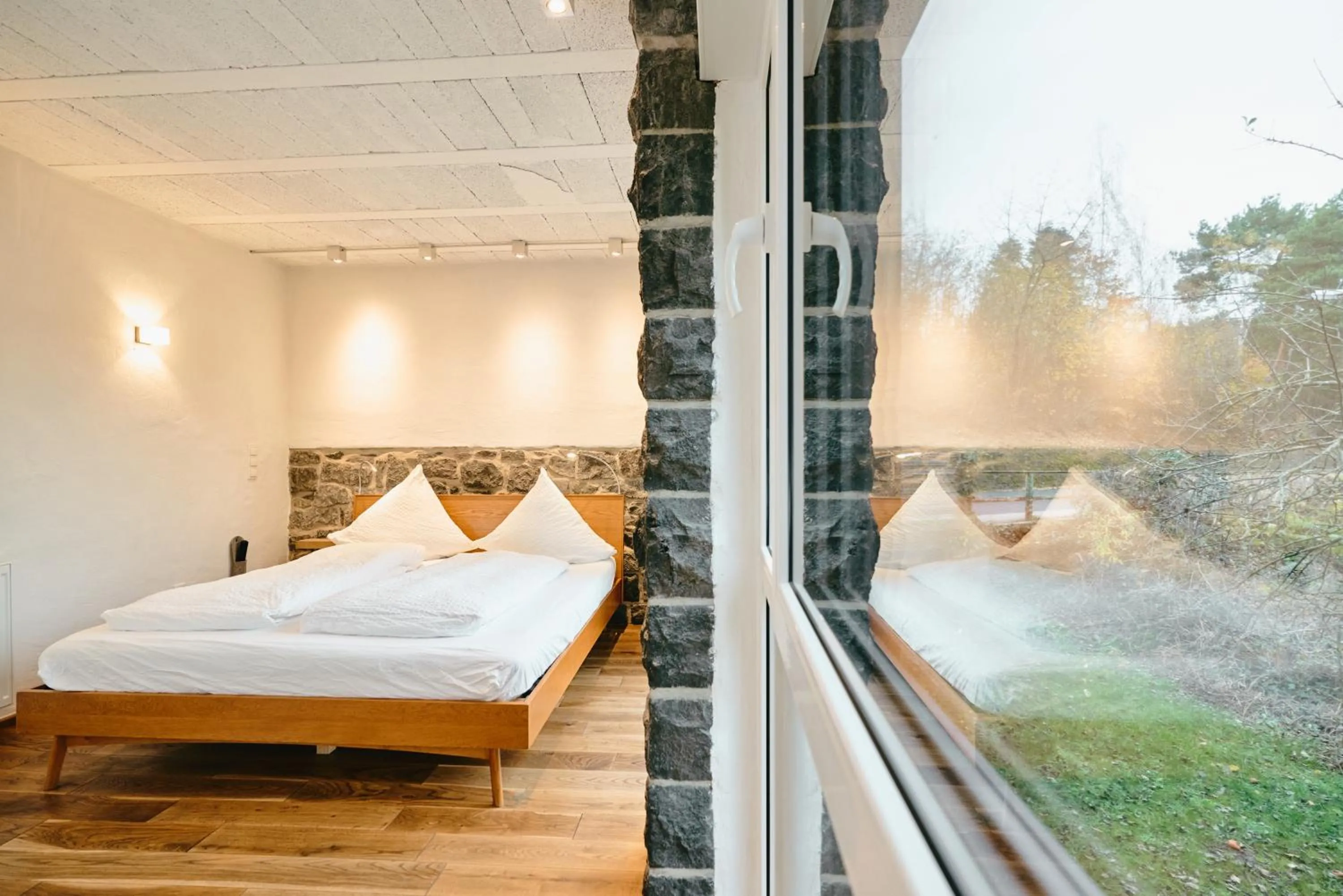 Bedroom, Bed in Basalt-Loft