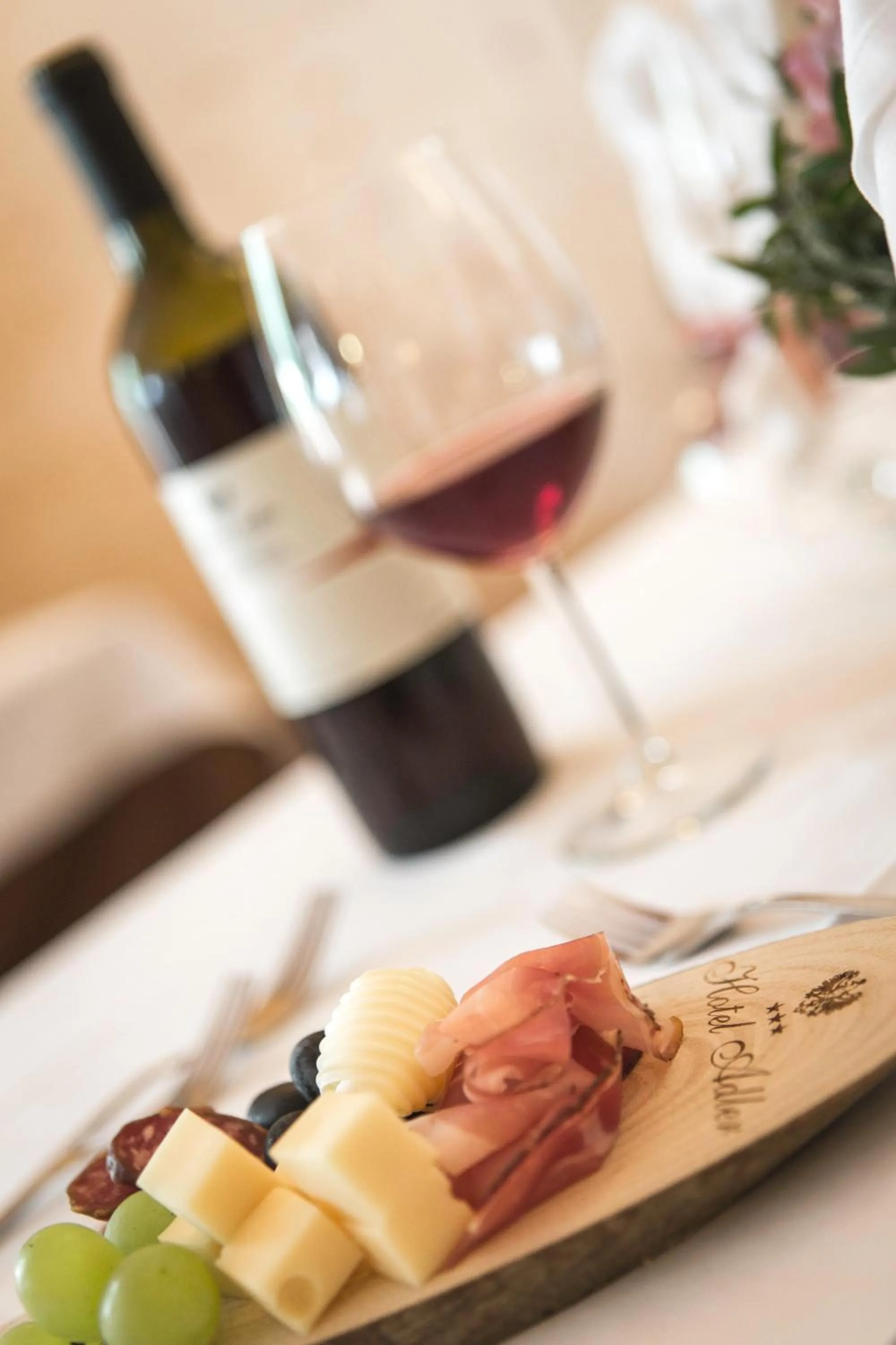 Food close-up in Hotel Adler