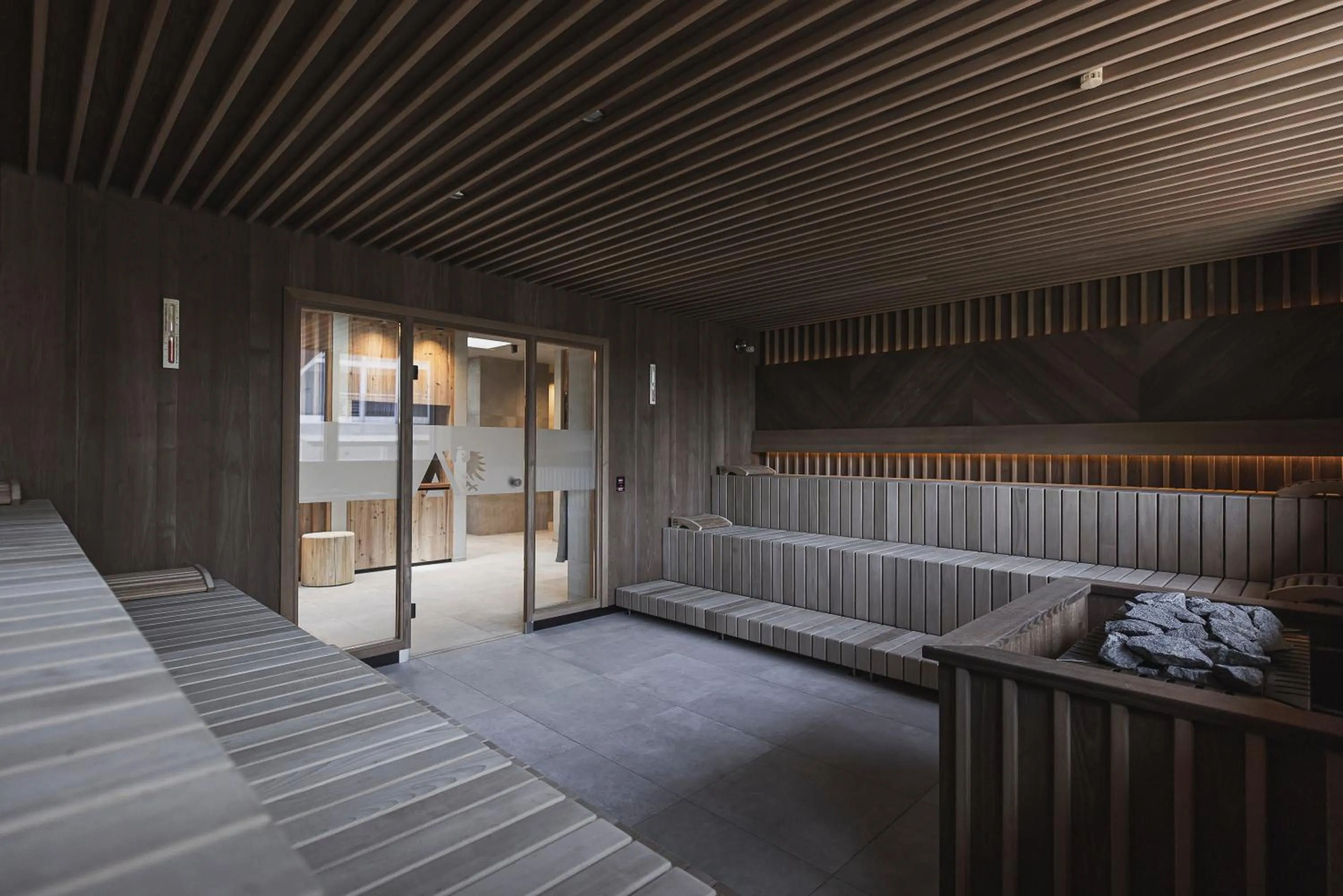 Sauna in Hotel Adler