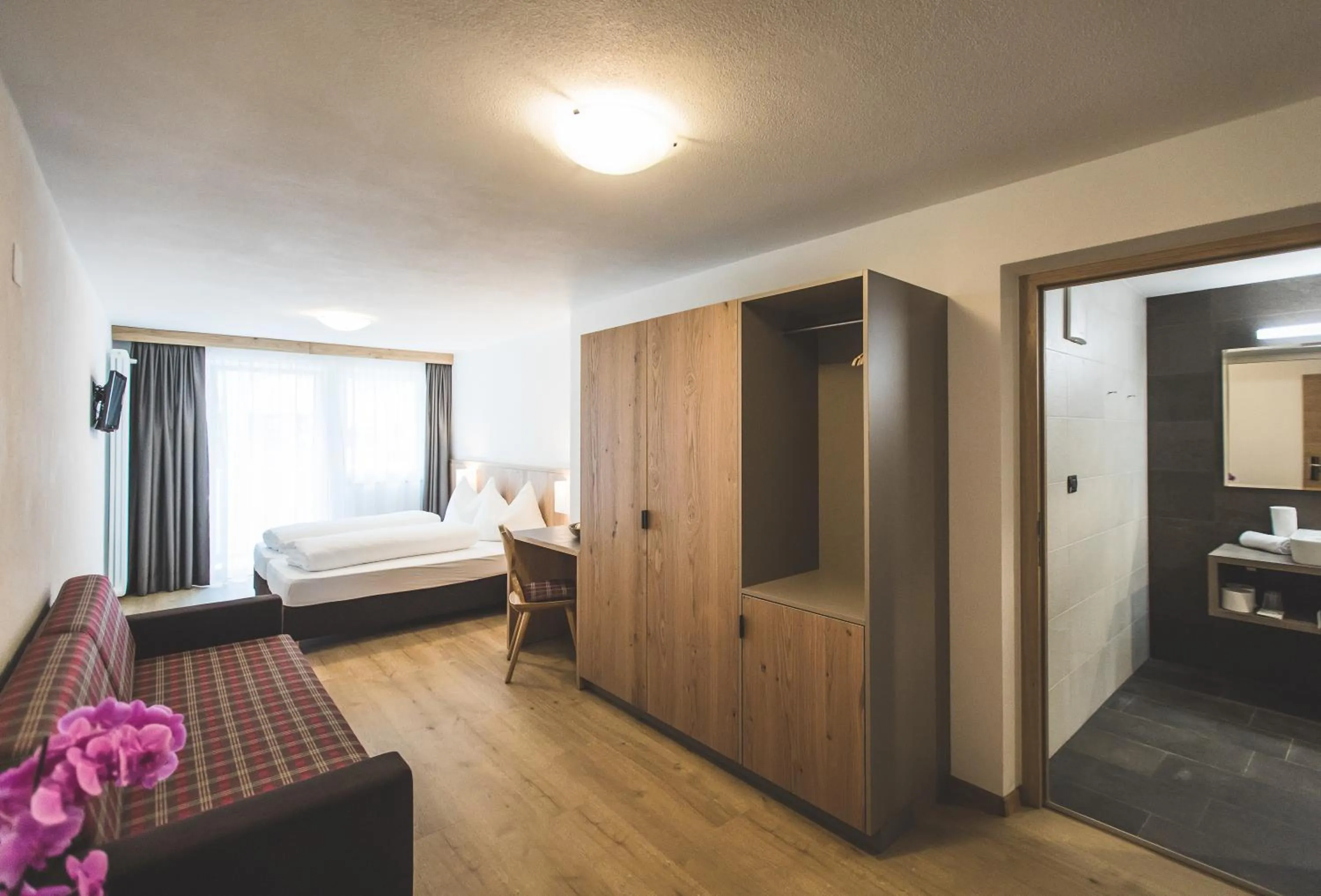 Photo of the whole room, Bed in Hotel Adler