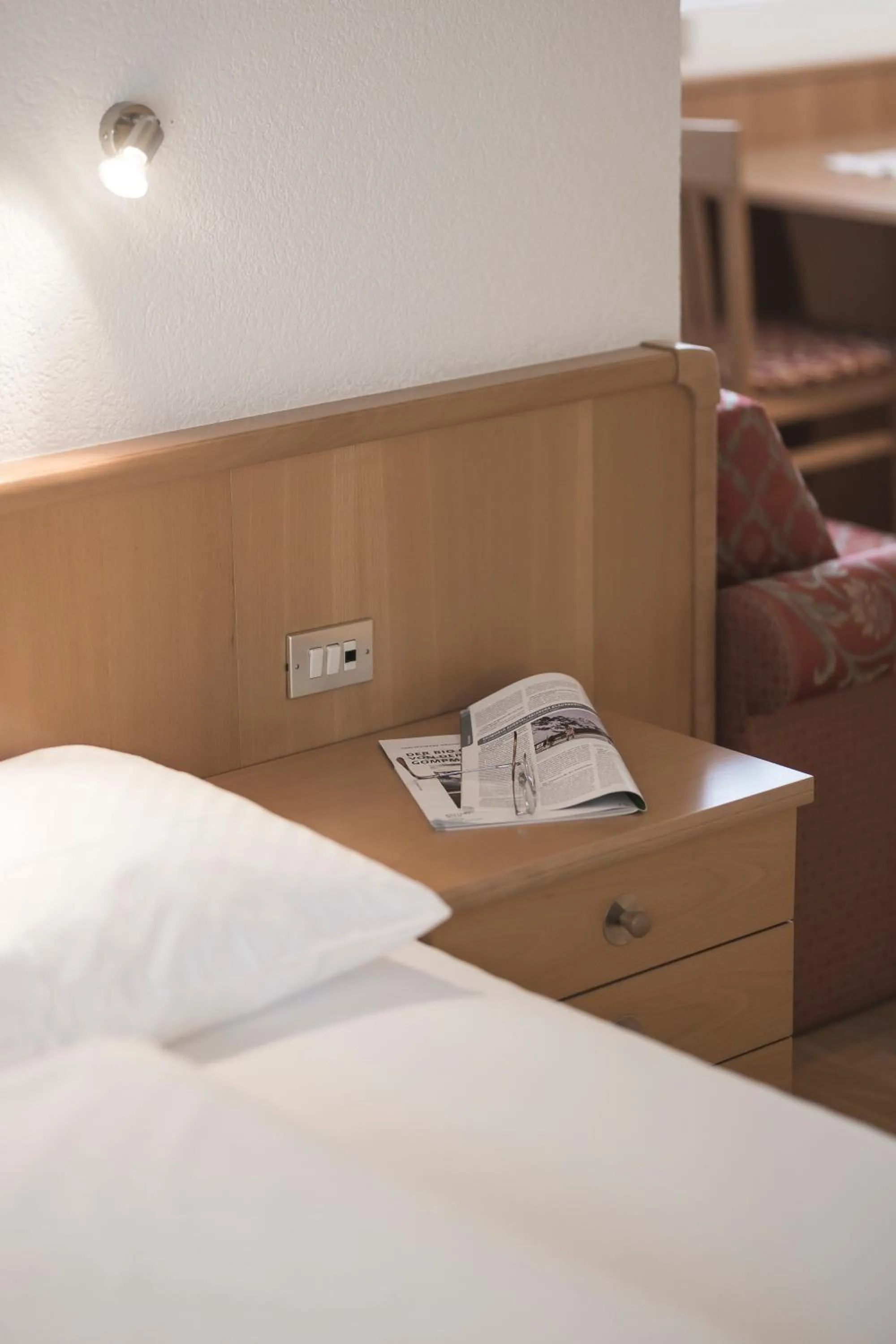 Bedroom, Bed in Hotel Adler