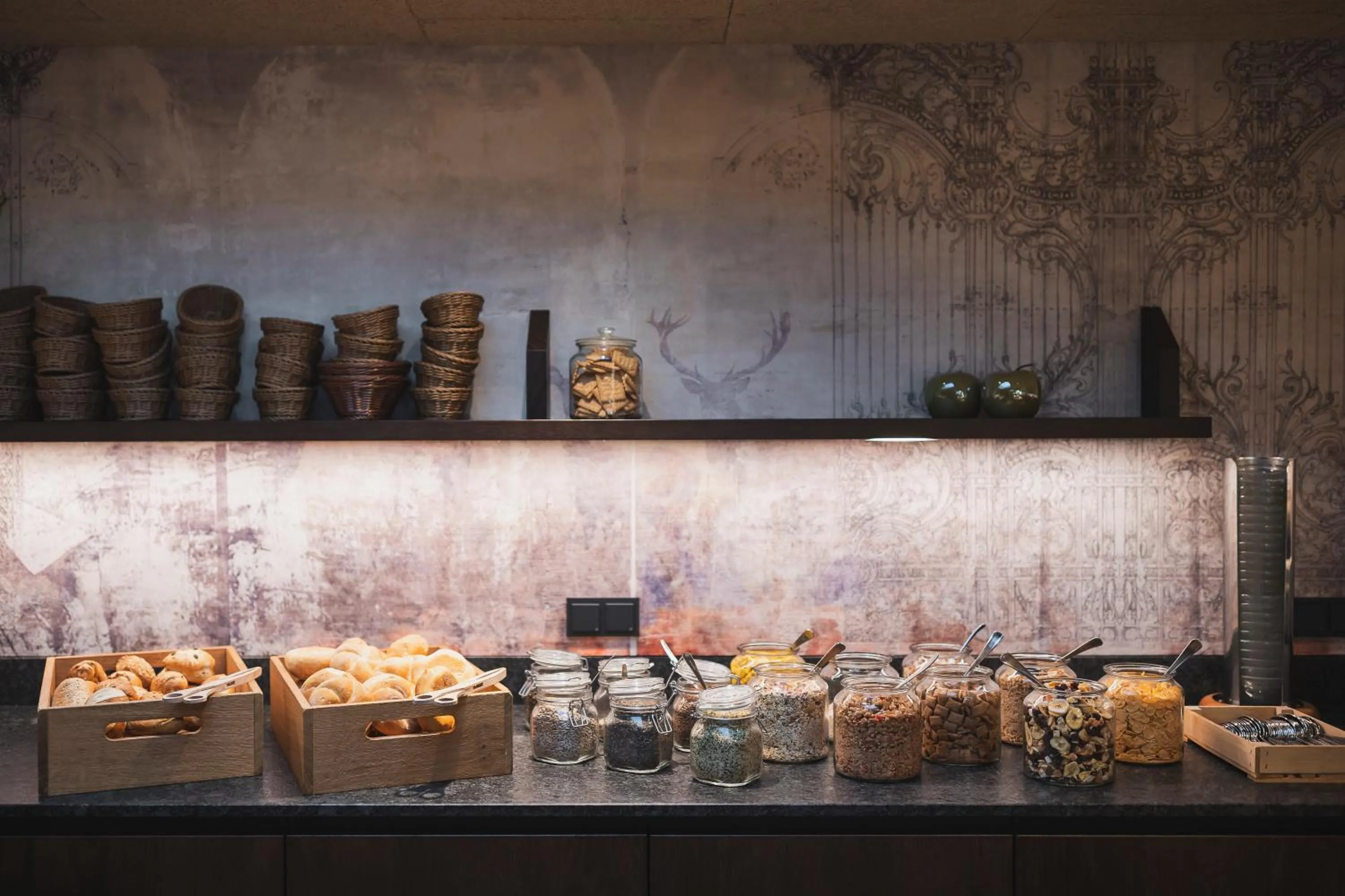 Buffet breakfast in Hotel Adler