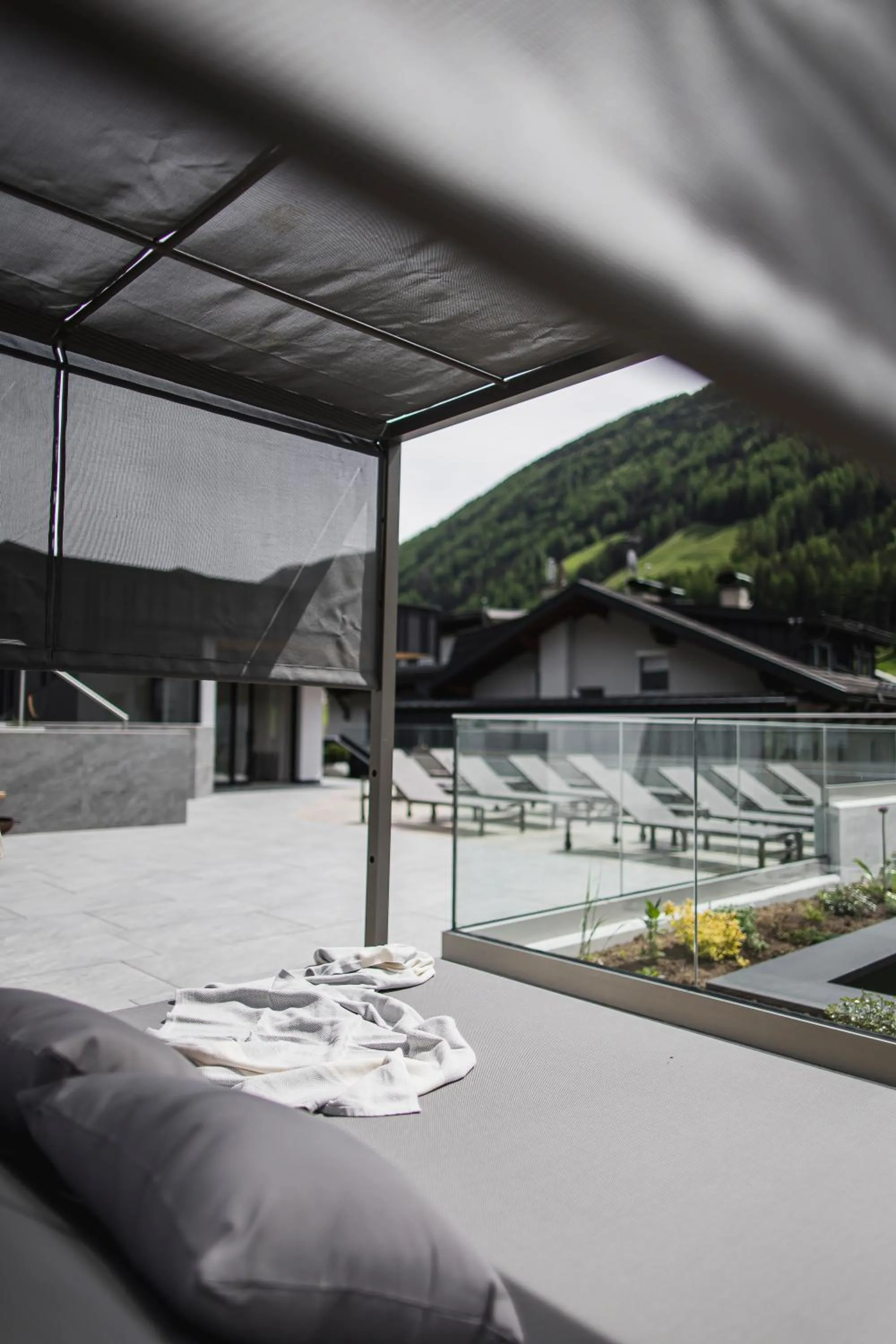 Garden in Hotel Adler