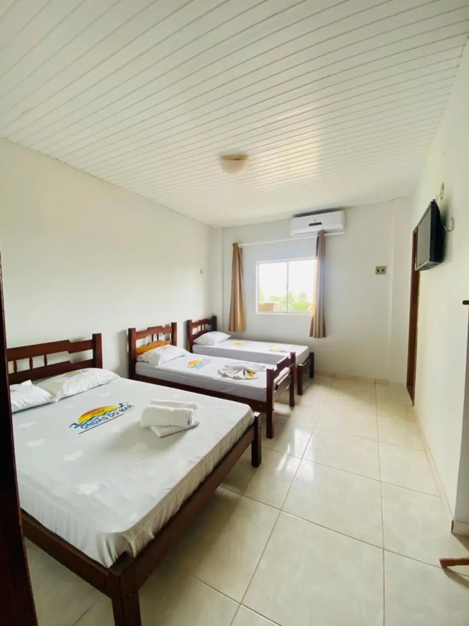 Bed in Hotel Ondas do Mar