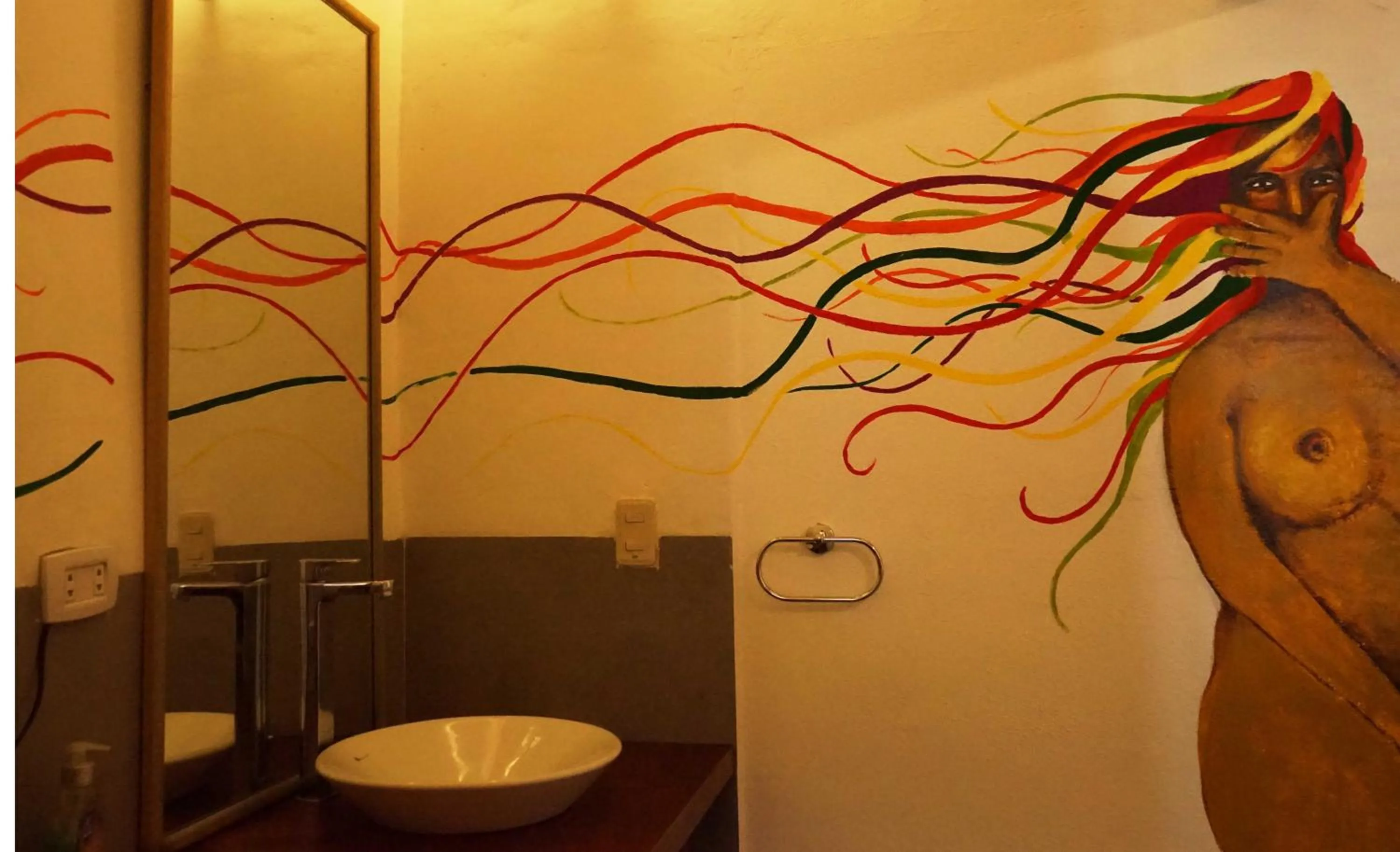 Bathroom in El Pueblito Hotel Boutique