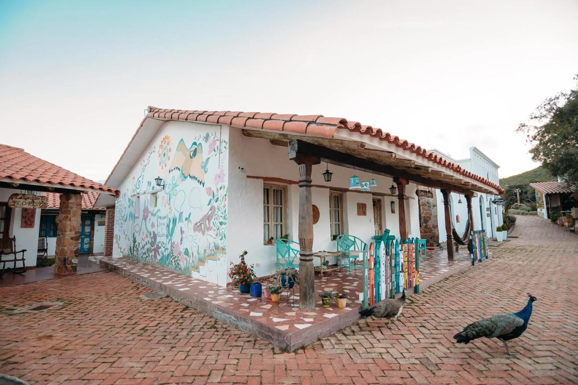 Patio in El Pueblito Hotel Boutique