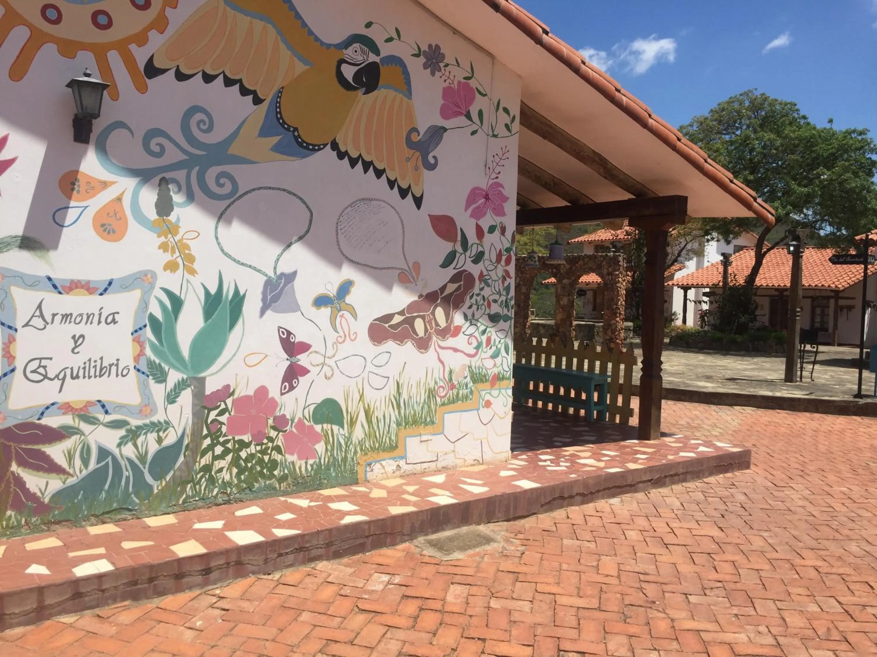Decorative detail in El Pueblito Hotel Boutique