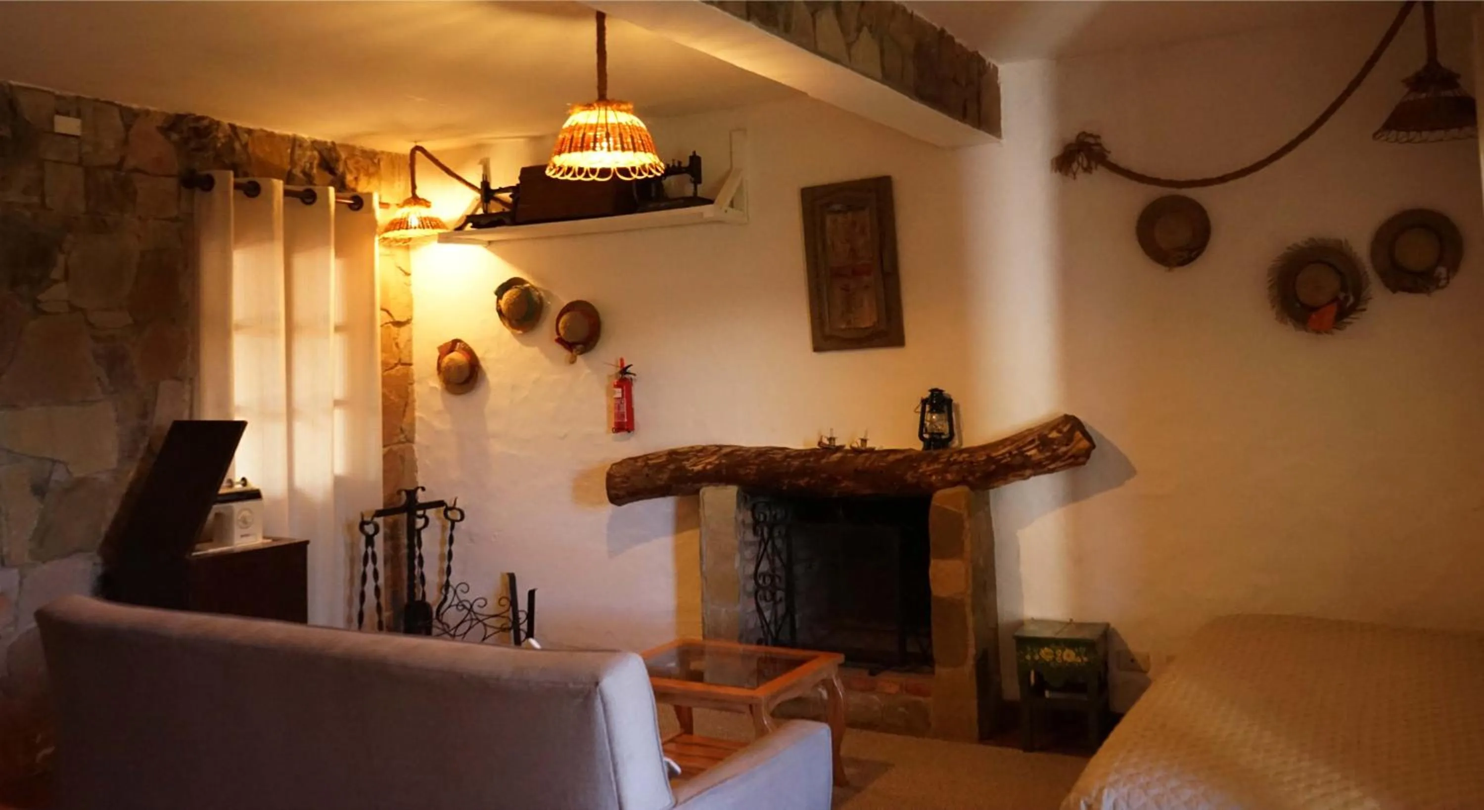 Living room in El Pueblito Hotel Boutique