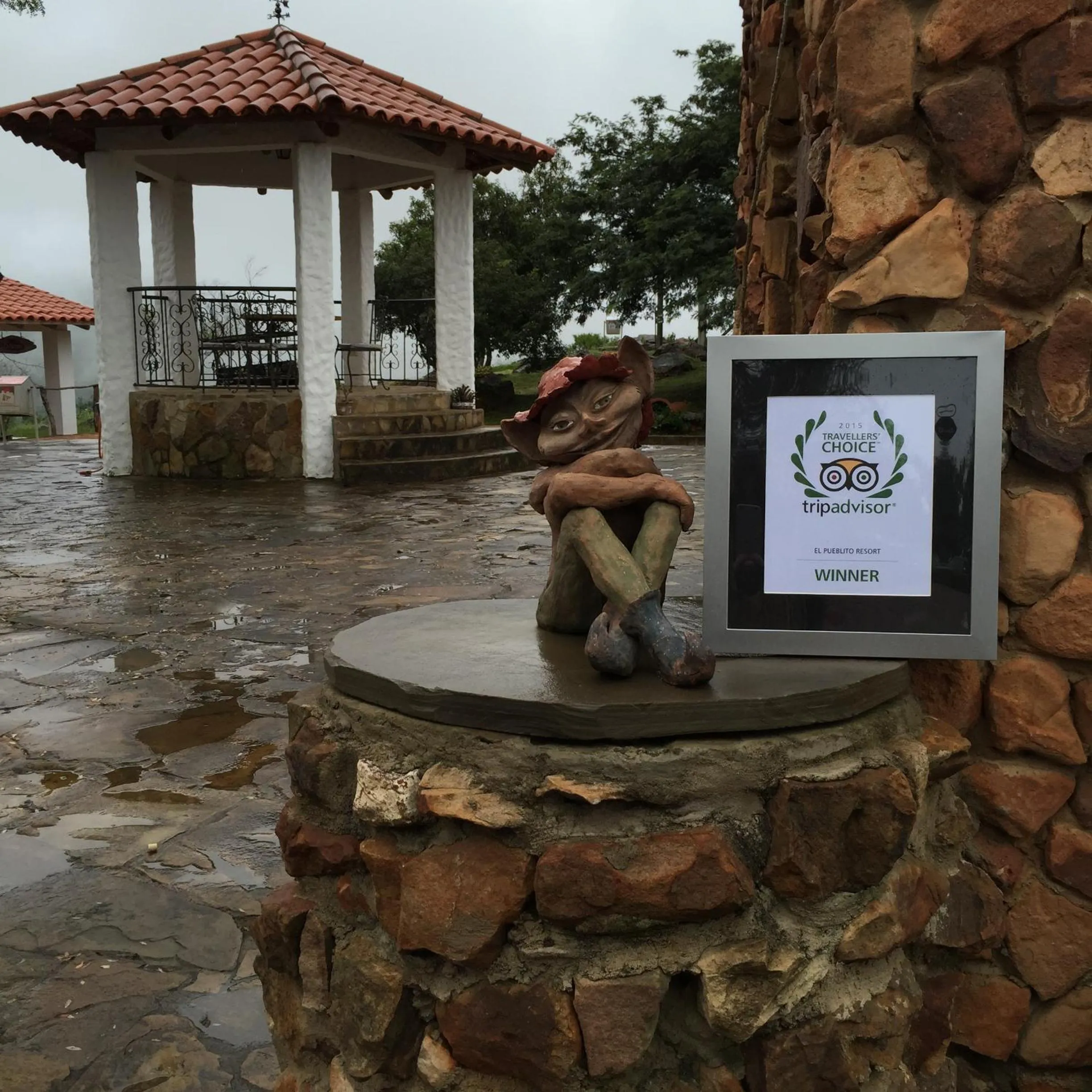 Patio in El Pueblito Hotel Boutique