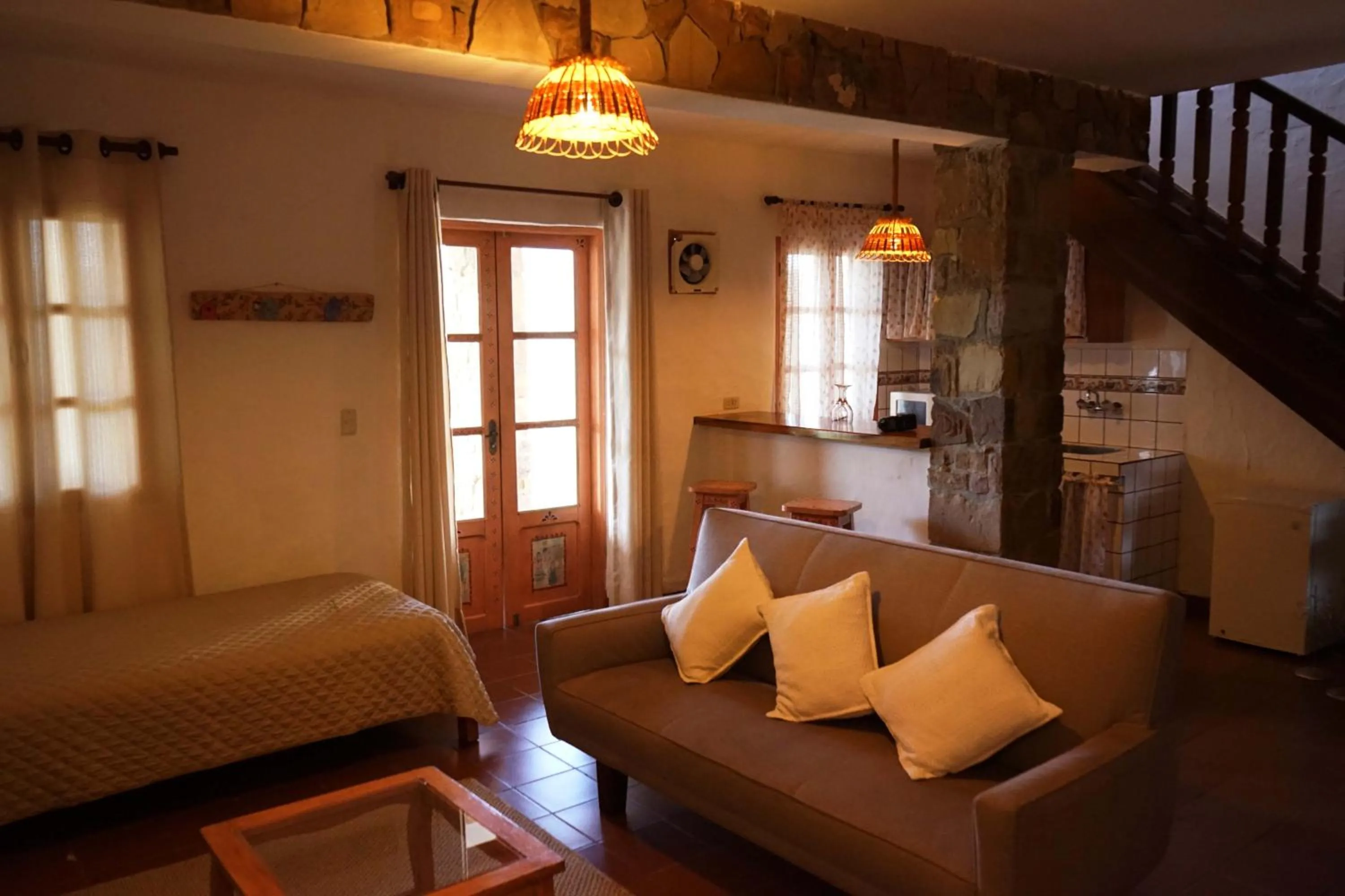 Living room in El Pueblito Hotel Boutique