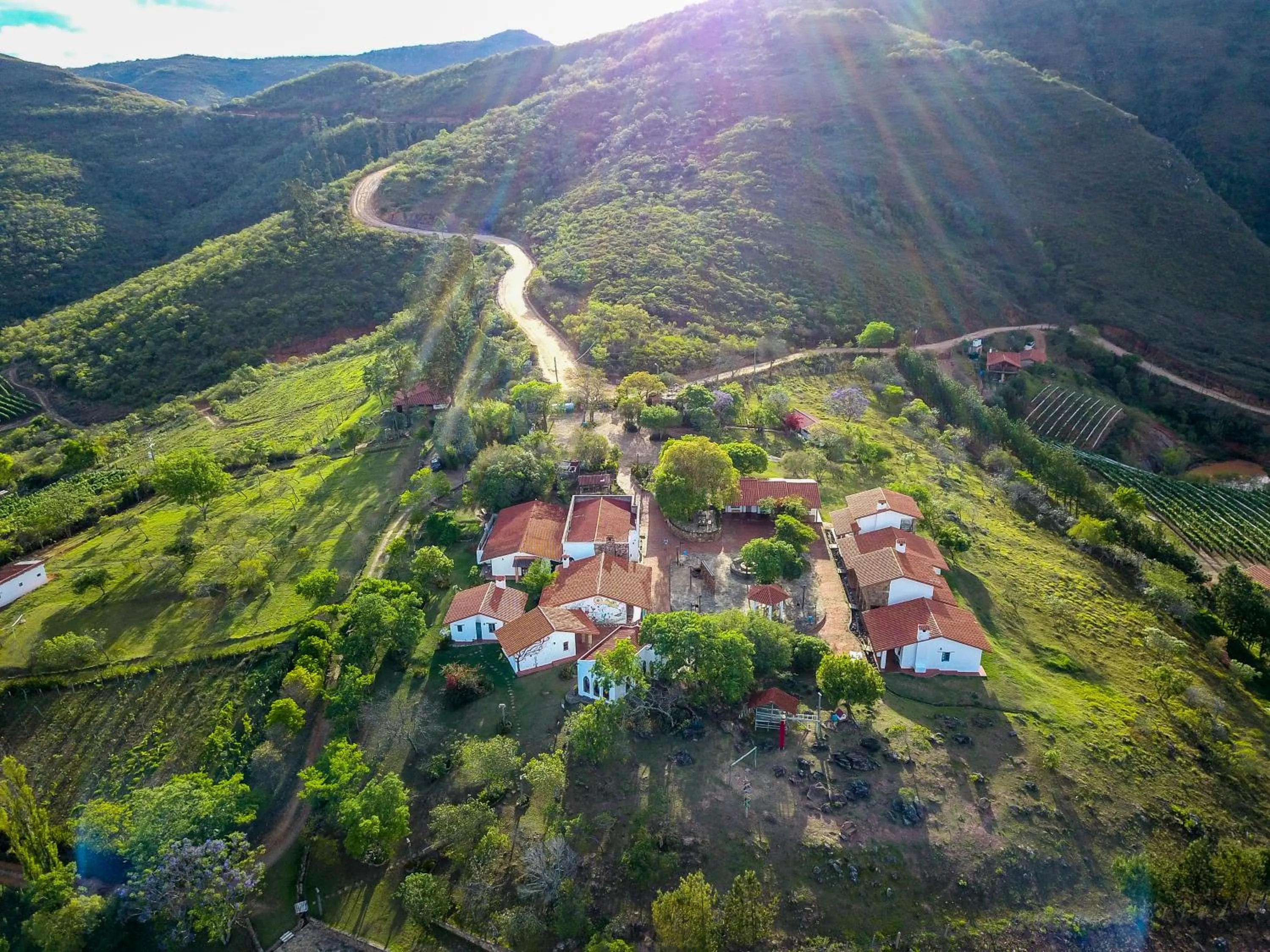 Bird's eye view in El Pueblito Hotel Boutique