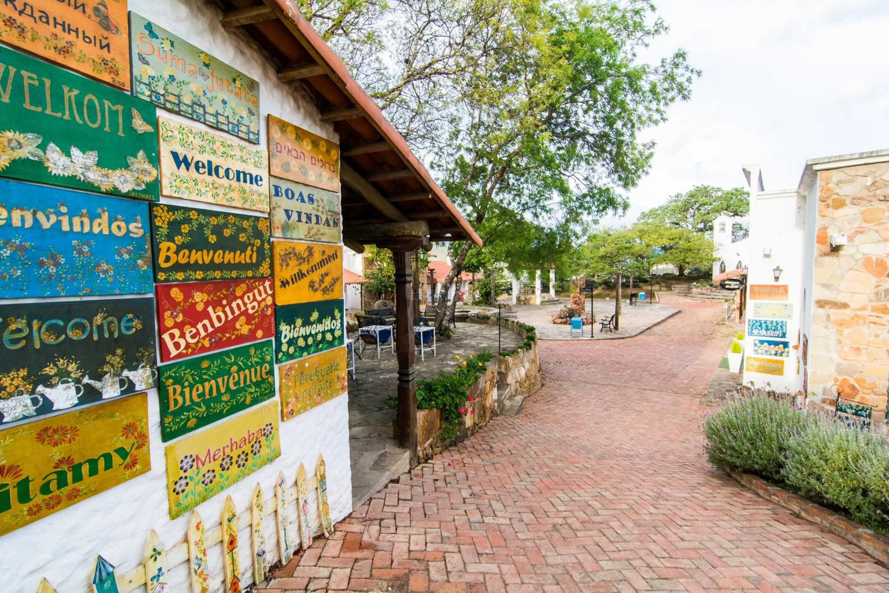 Patio in El Pueblito Hotel Boutique