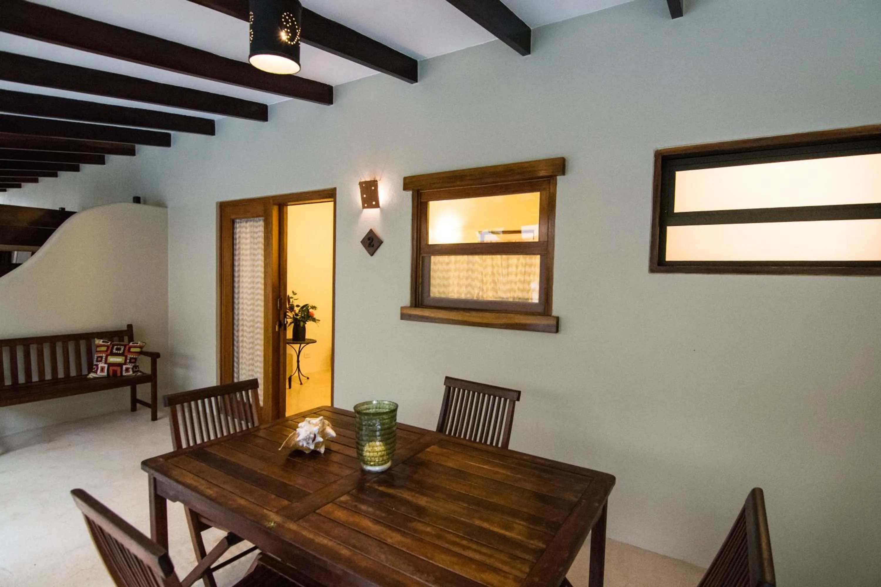 Dining area in Ten North Tamarindo Beach Hotel