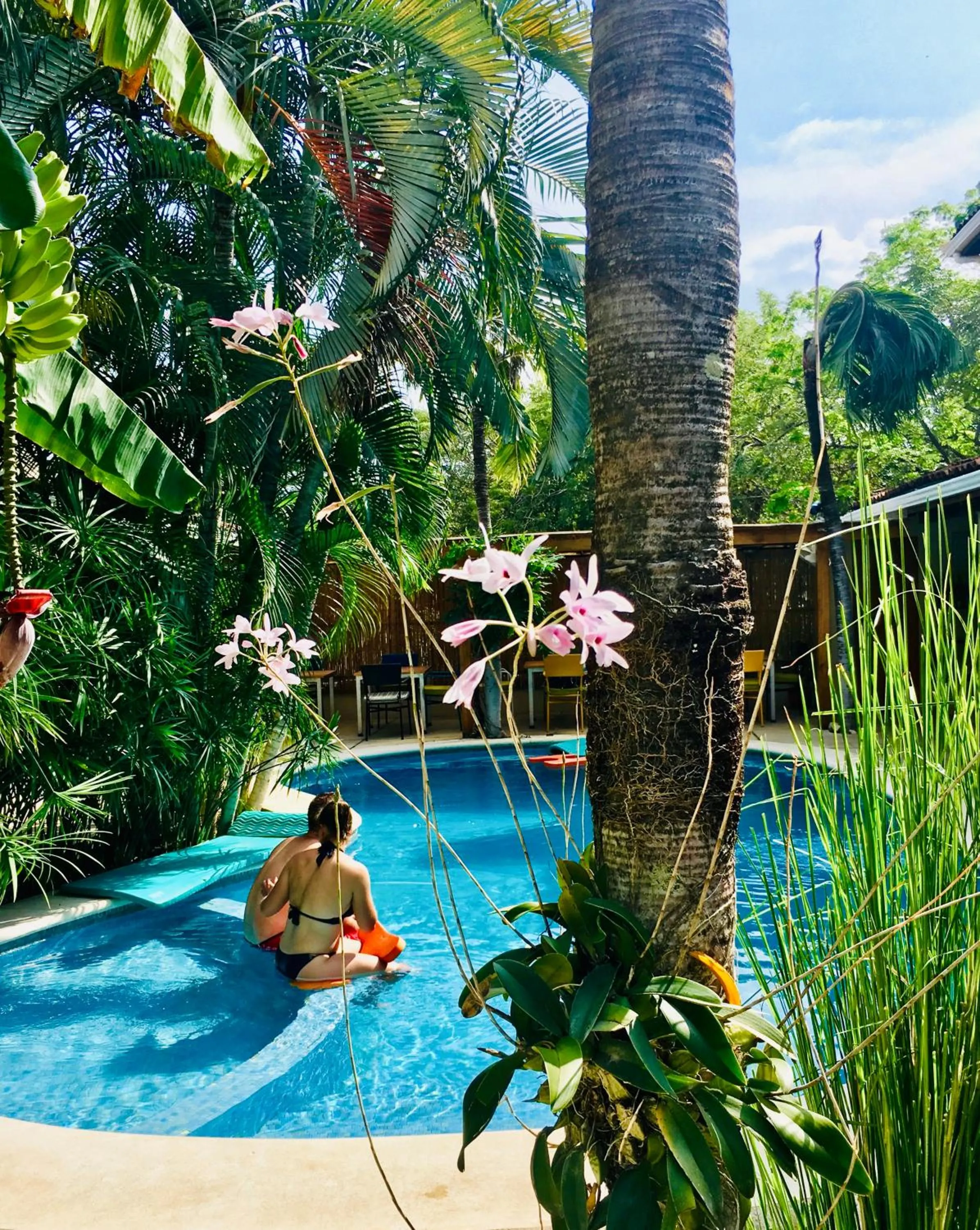 group of guests in Ten North Tamarindo Beach Hotel