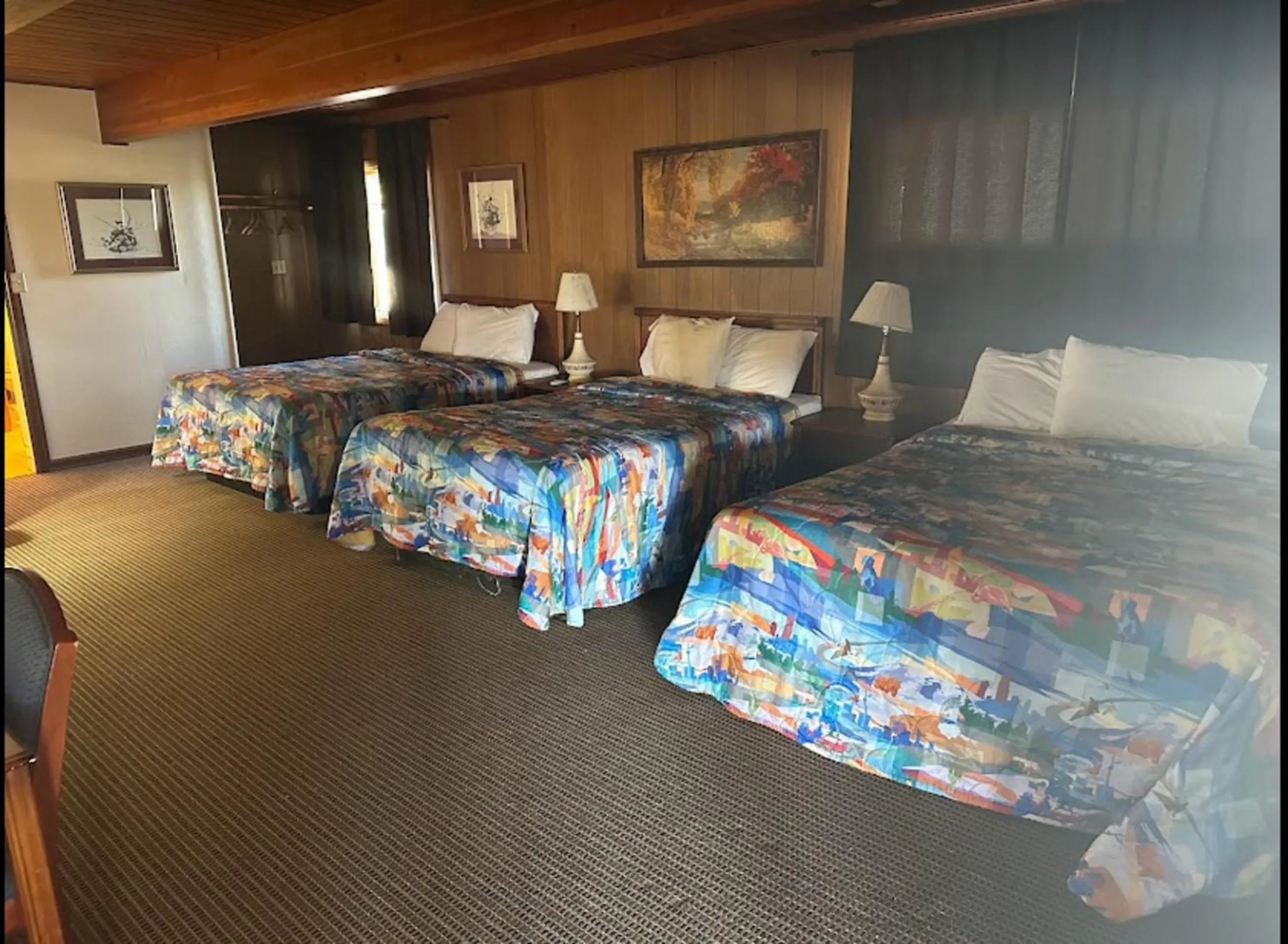 Bedroom, Bed in Love Hotels Western Holiday by OYO at Harlan Lake NE