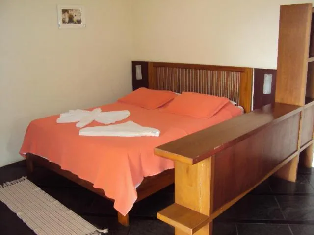 Bed in Pousada Refugio Port Sahy
