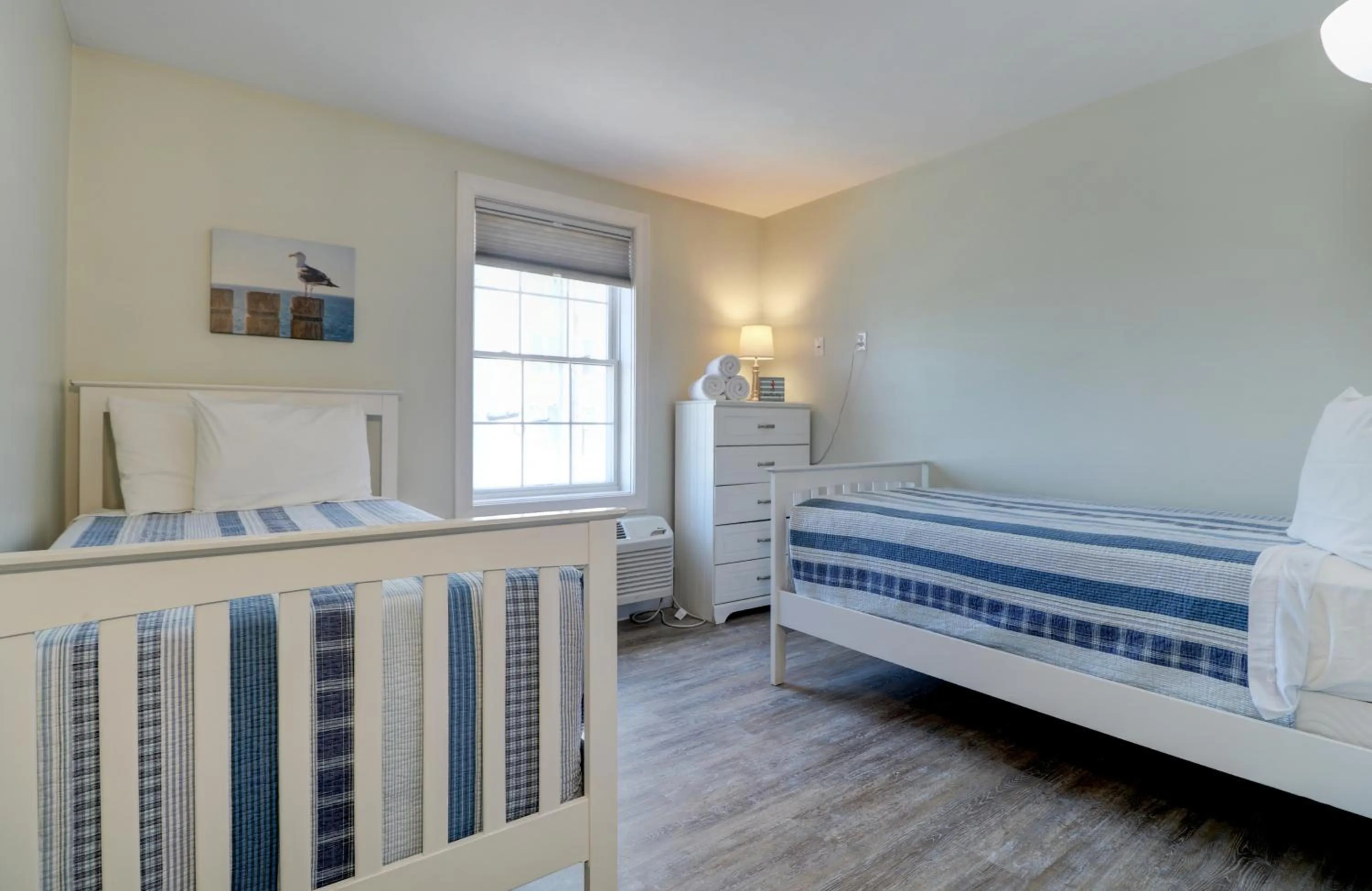 Bed in Atlantic Ocean Suites