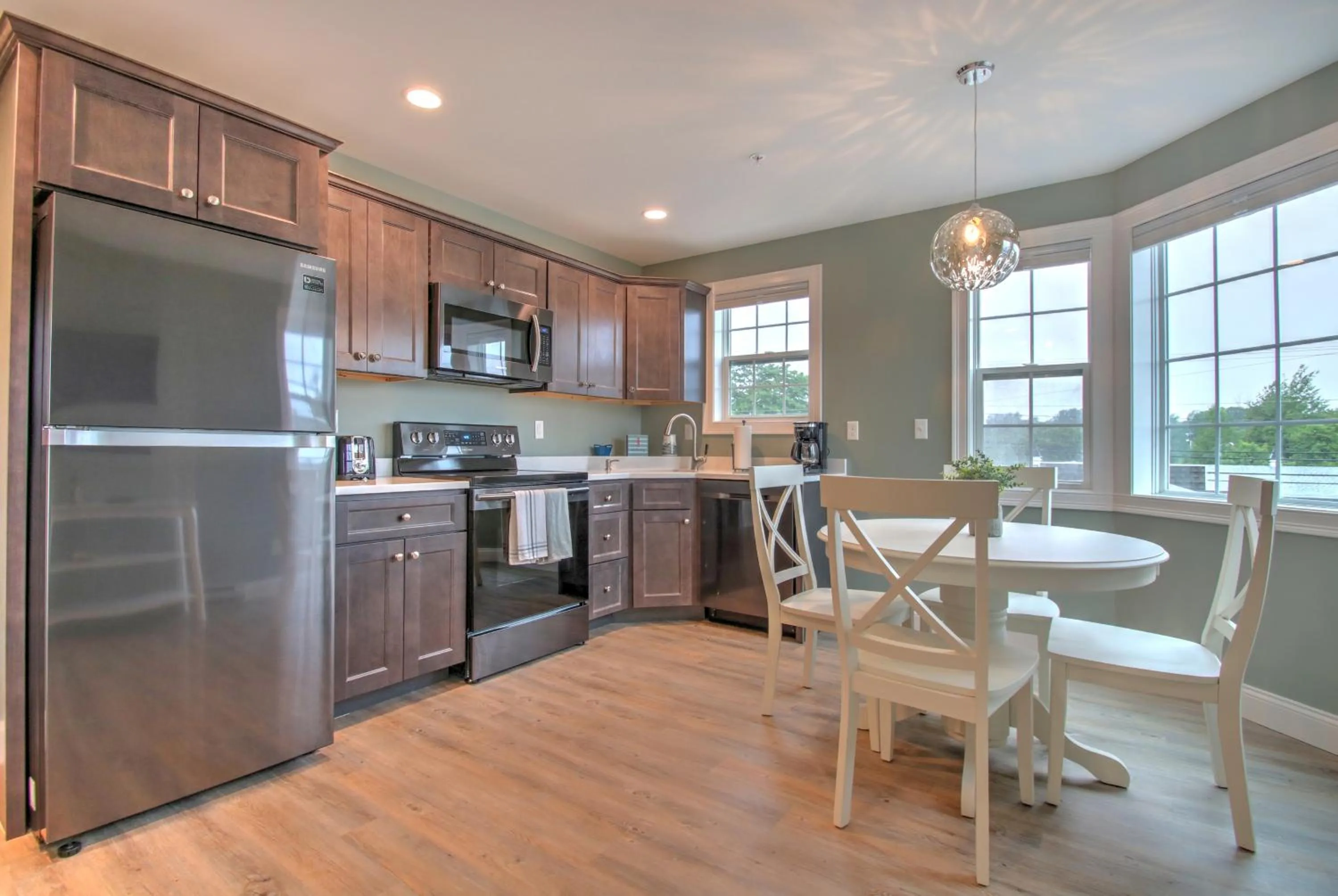Kitchen or kitchenette in Atlantic Ocean Suites