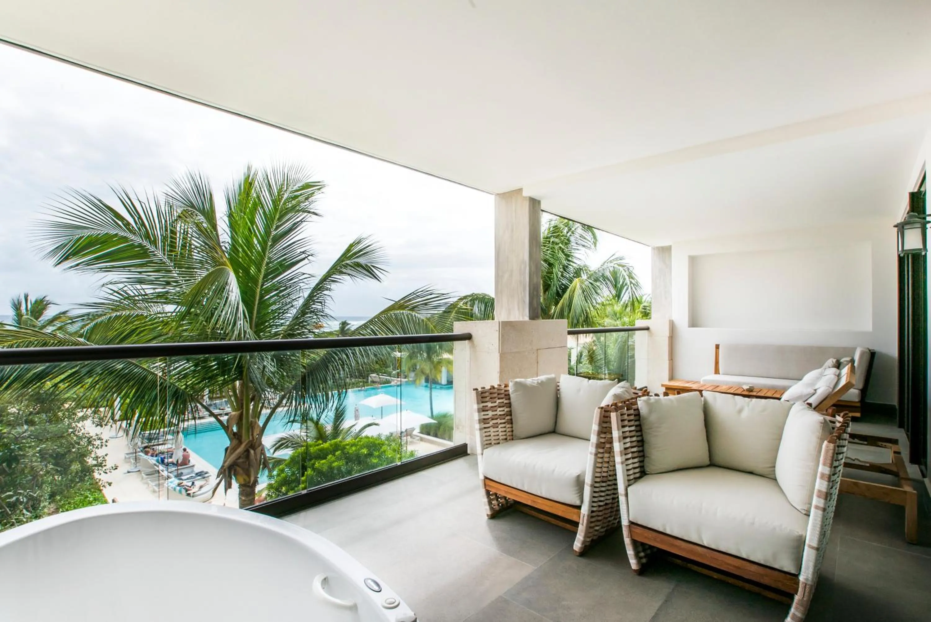 Balcony/Terrace in Unico Hotel Riviera Maya Adults Only