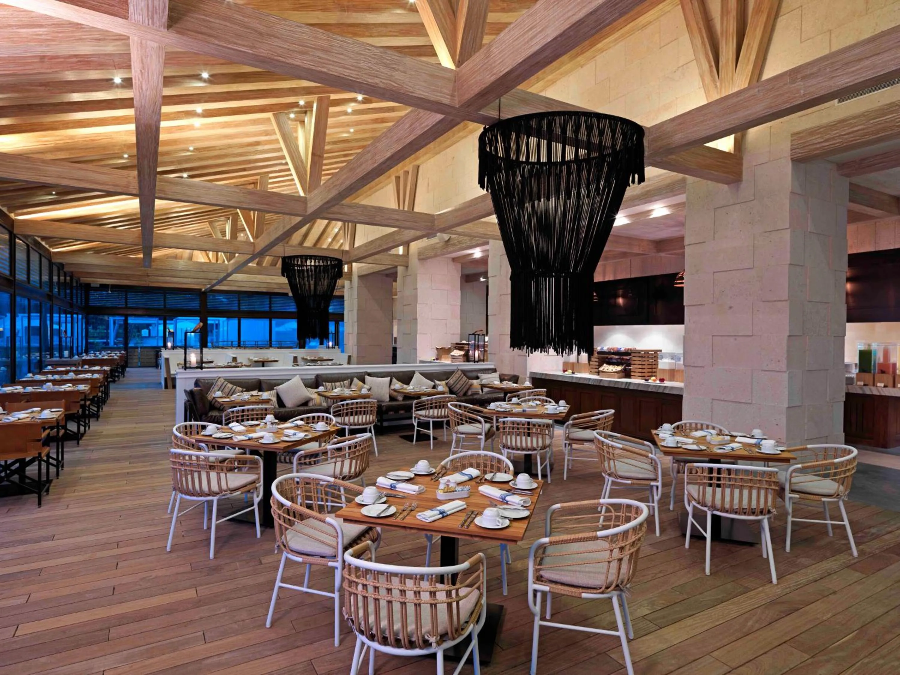 Buffet breakfast in Unico Hotel Riviera Maya Adults Only