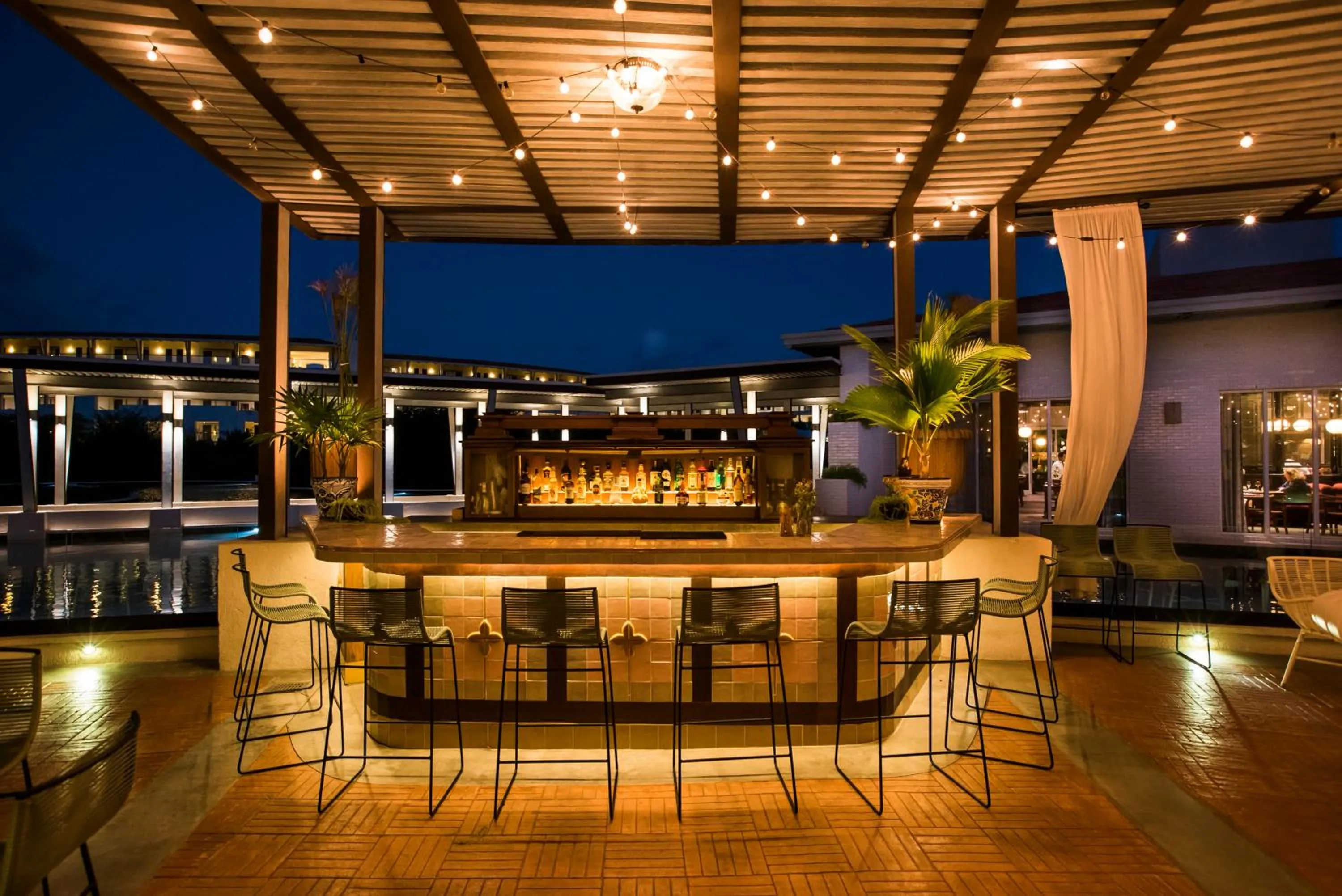 Patio in Unico Hotel Riviera Maya Adults Only