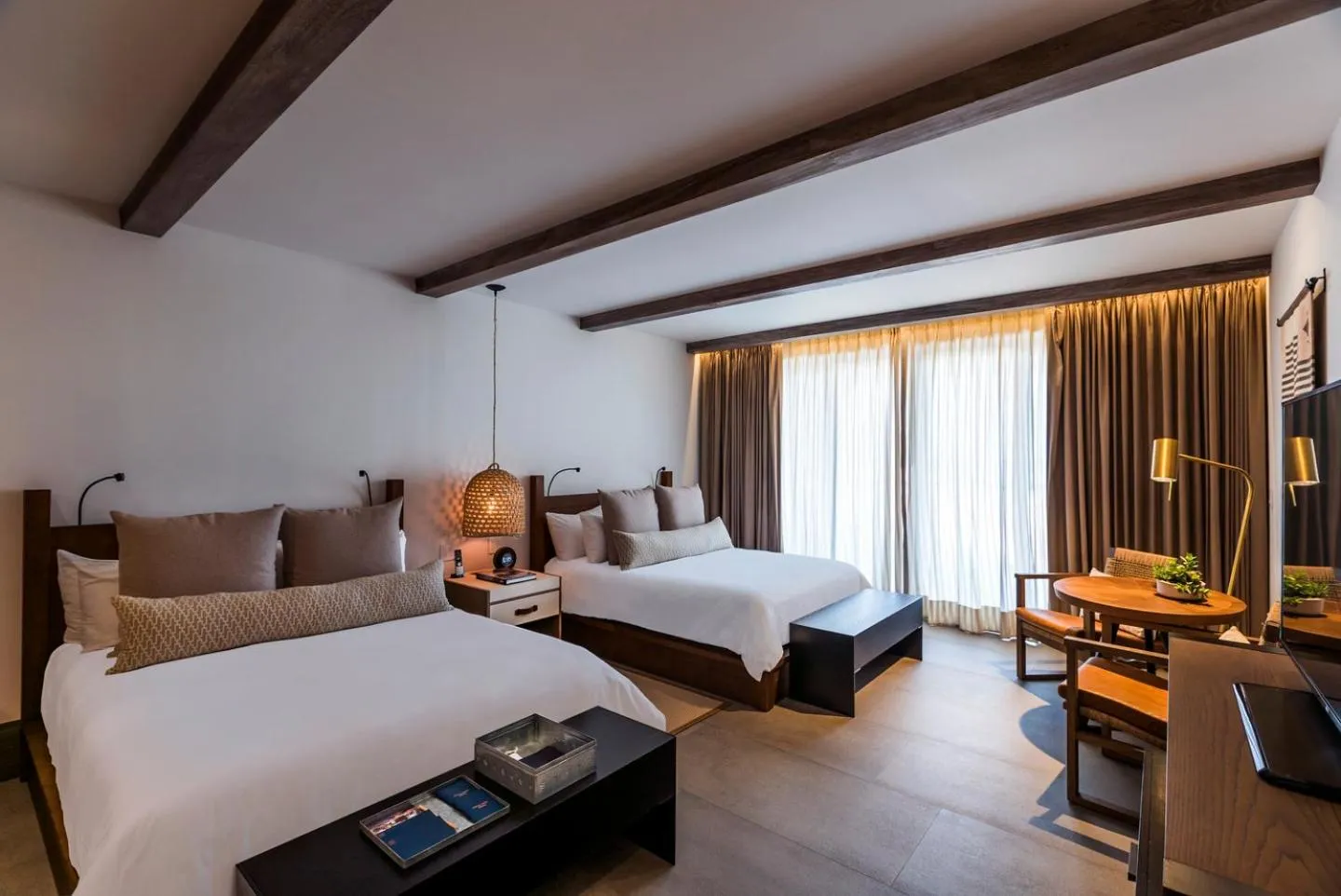 TV and multimedia, Bed in Unico Hotel Riviera Maya Adults Only