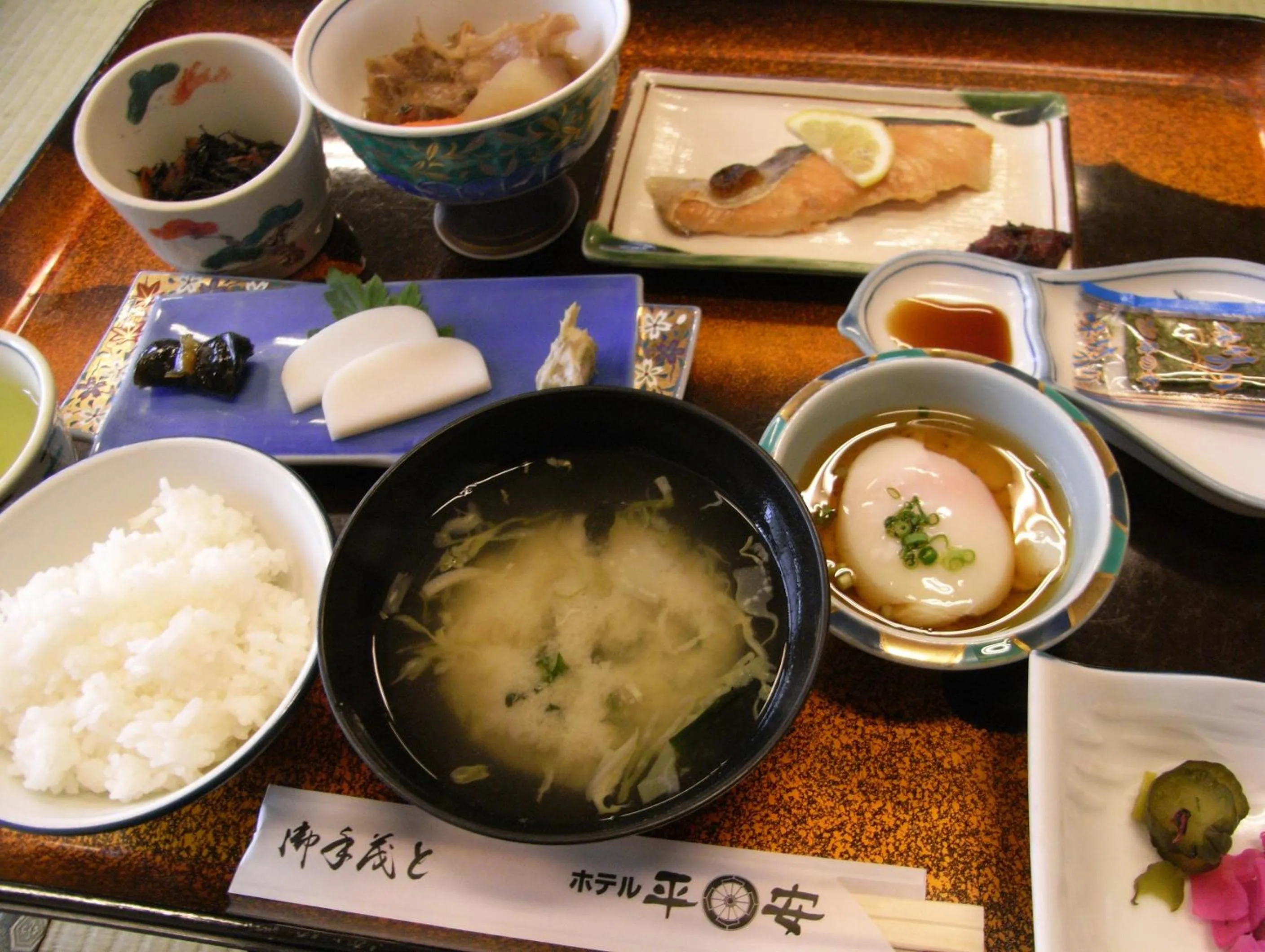 Breakfast in Hotel Heian