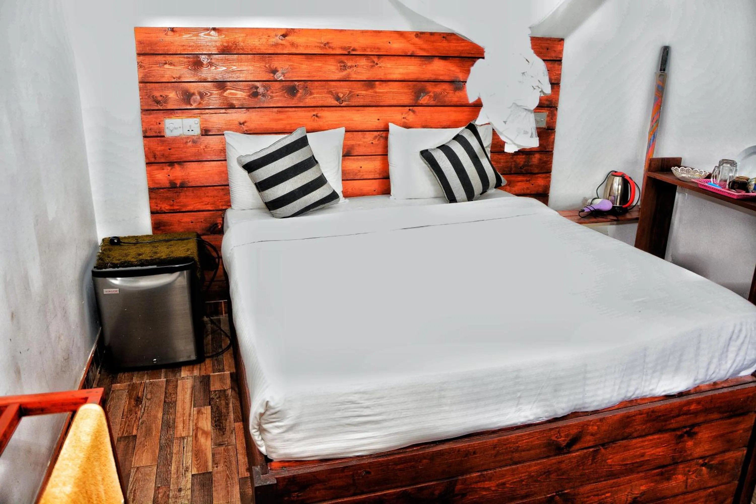 Bed in Maleesha Homestay