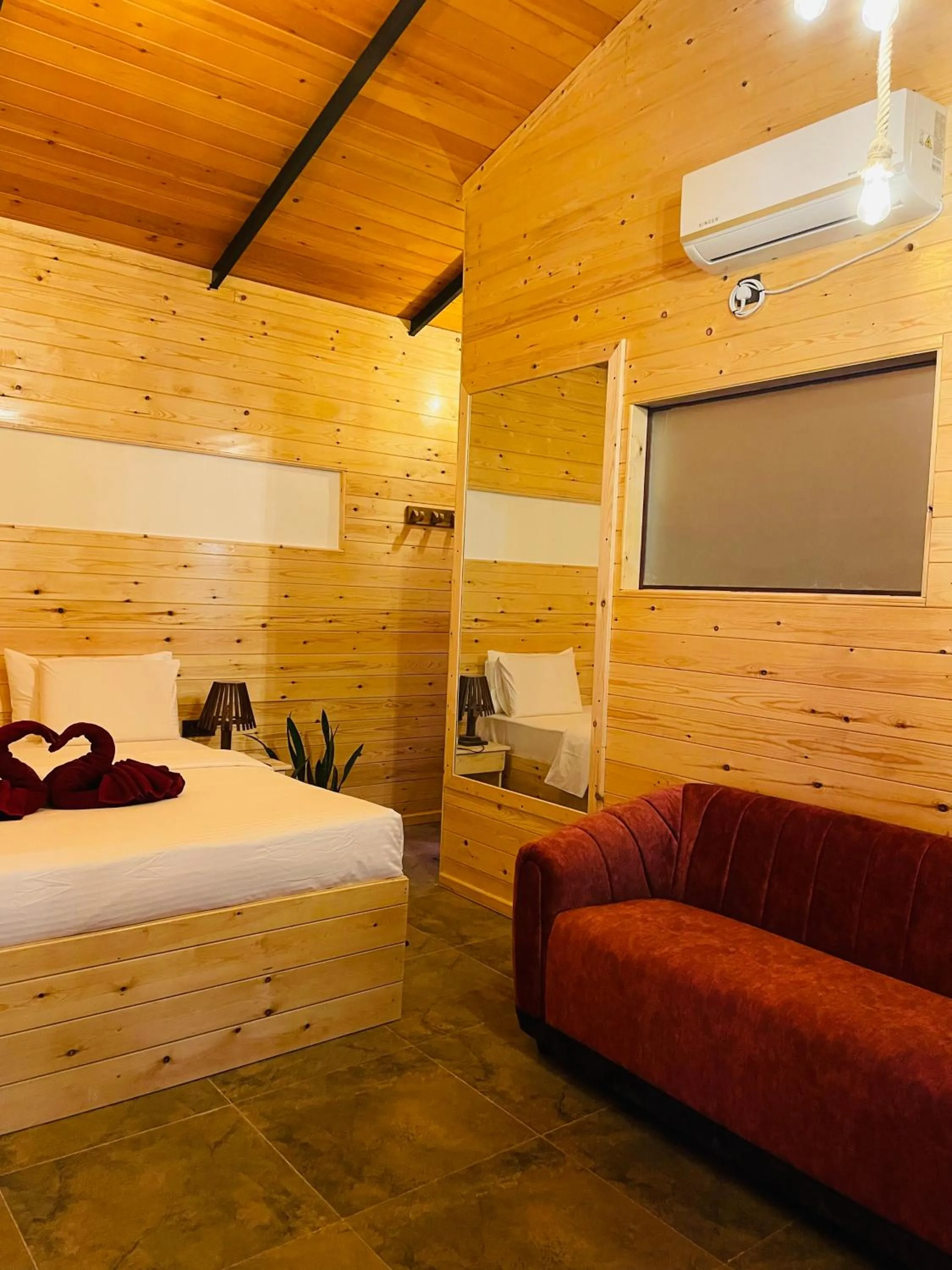 Bed in Maleesha Homestay