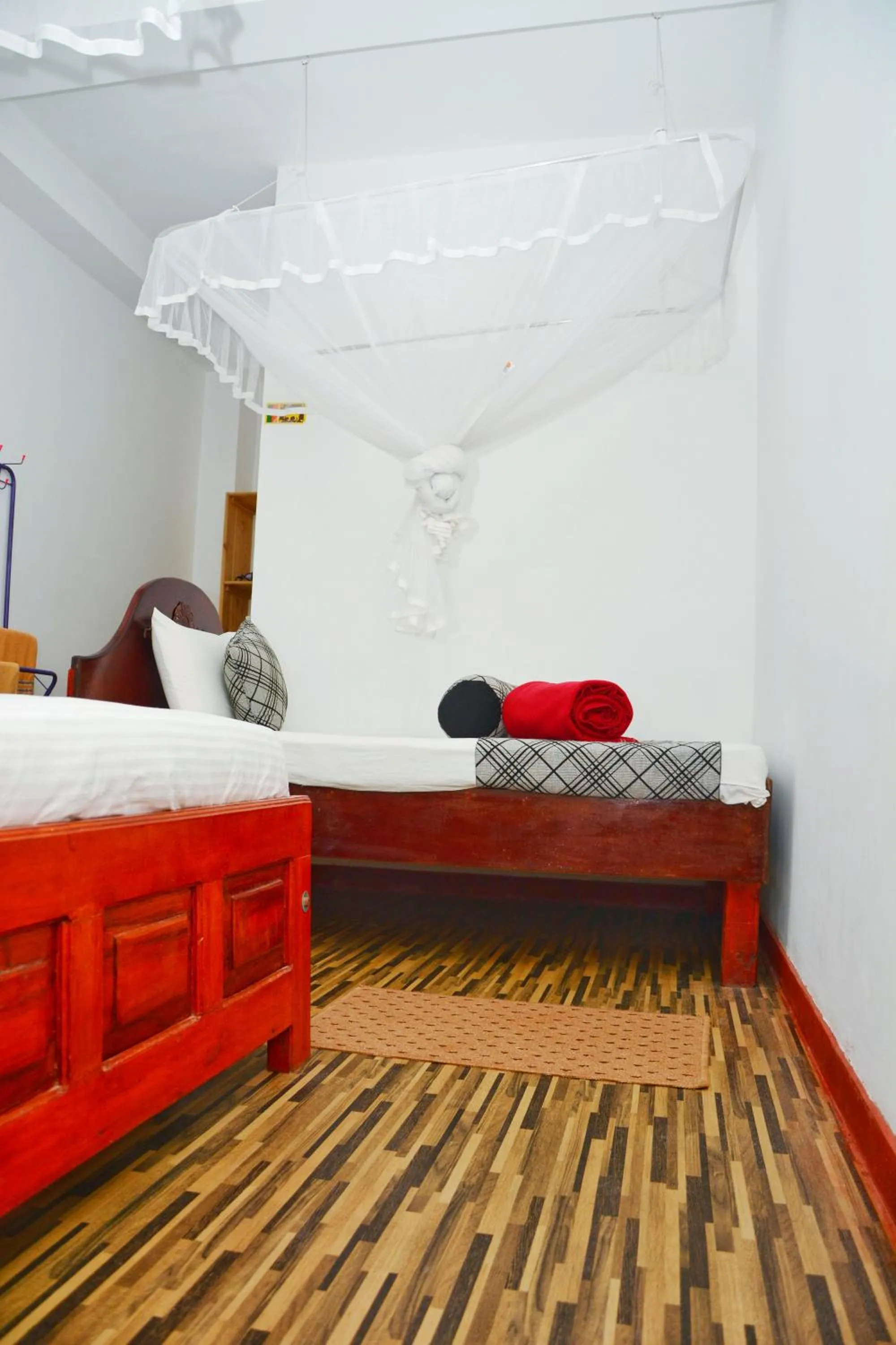 Bed in Maleesha Homestay