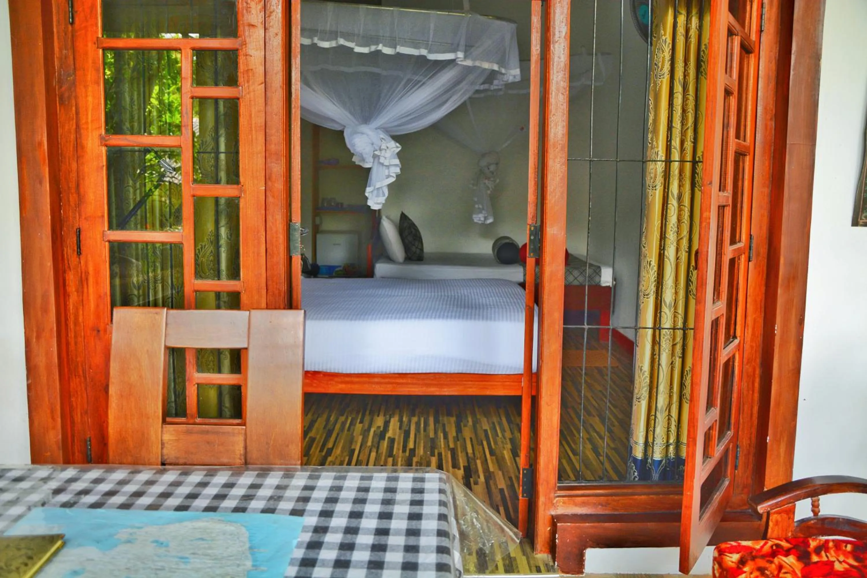 Bed in Maleesha Homestay