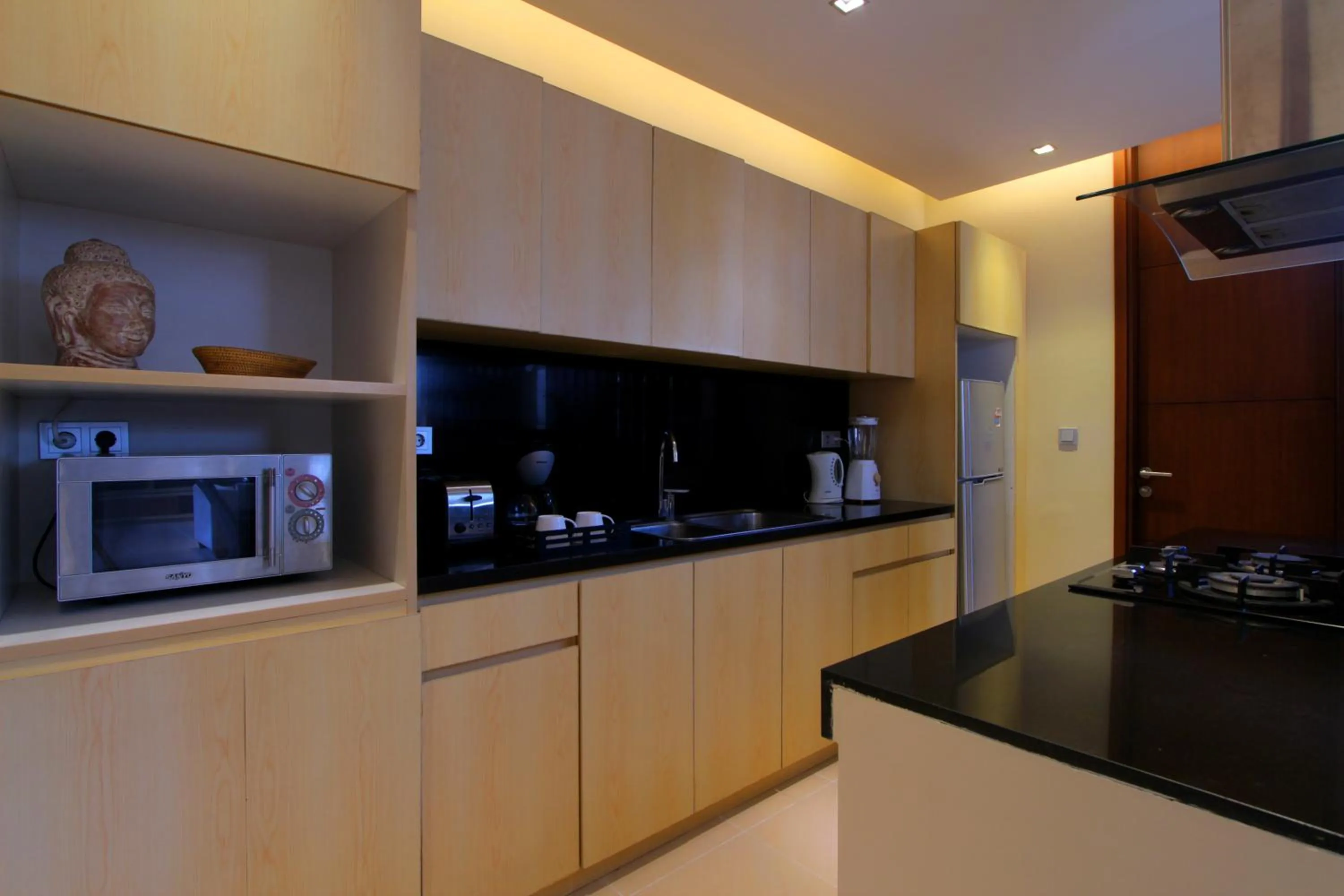 Communal kitchen in The Murdha Villa