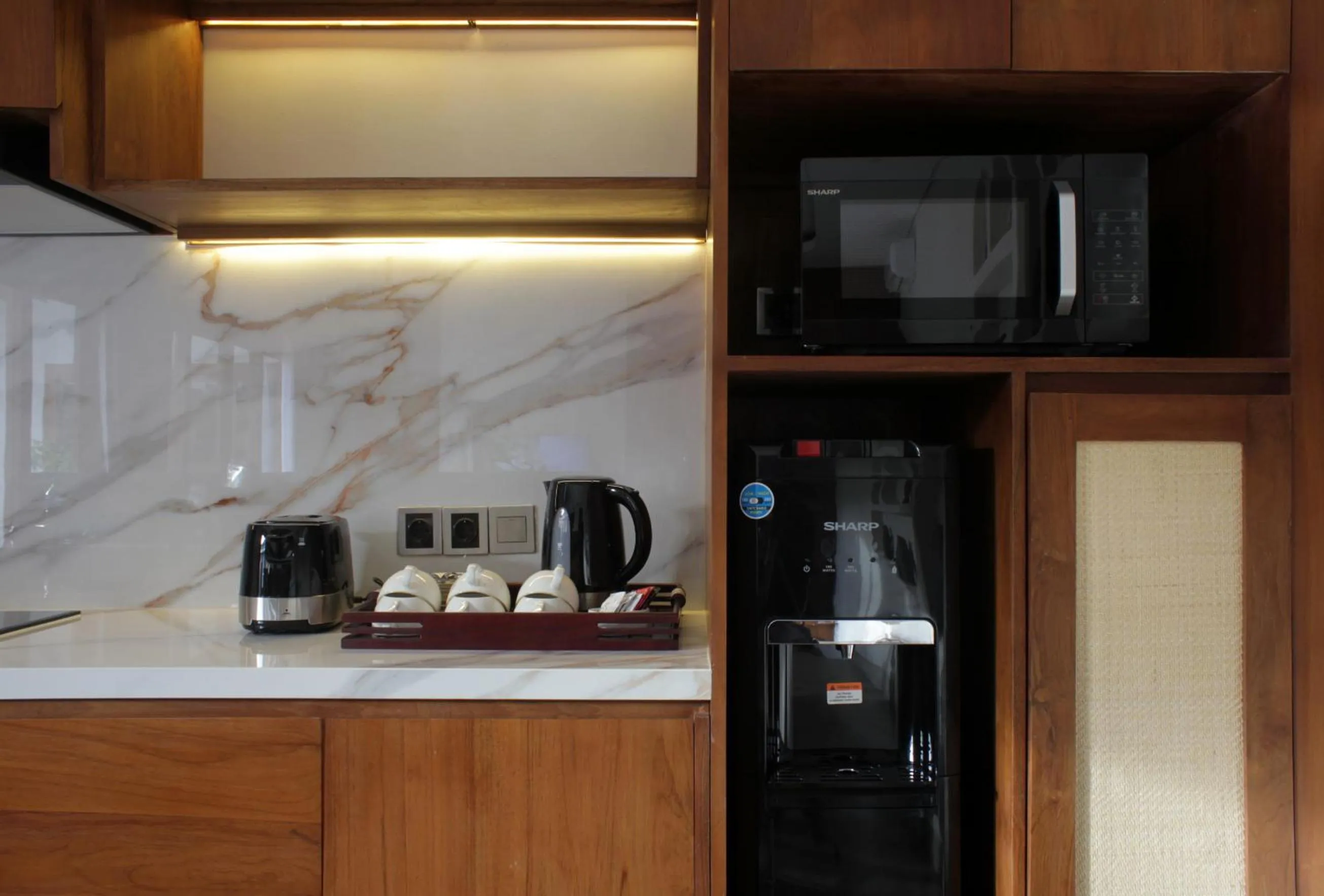 Kitchen or kitchenette in The Murdha Villa