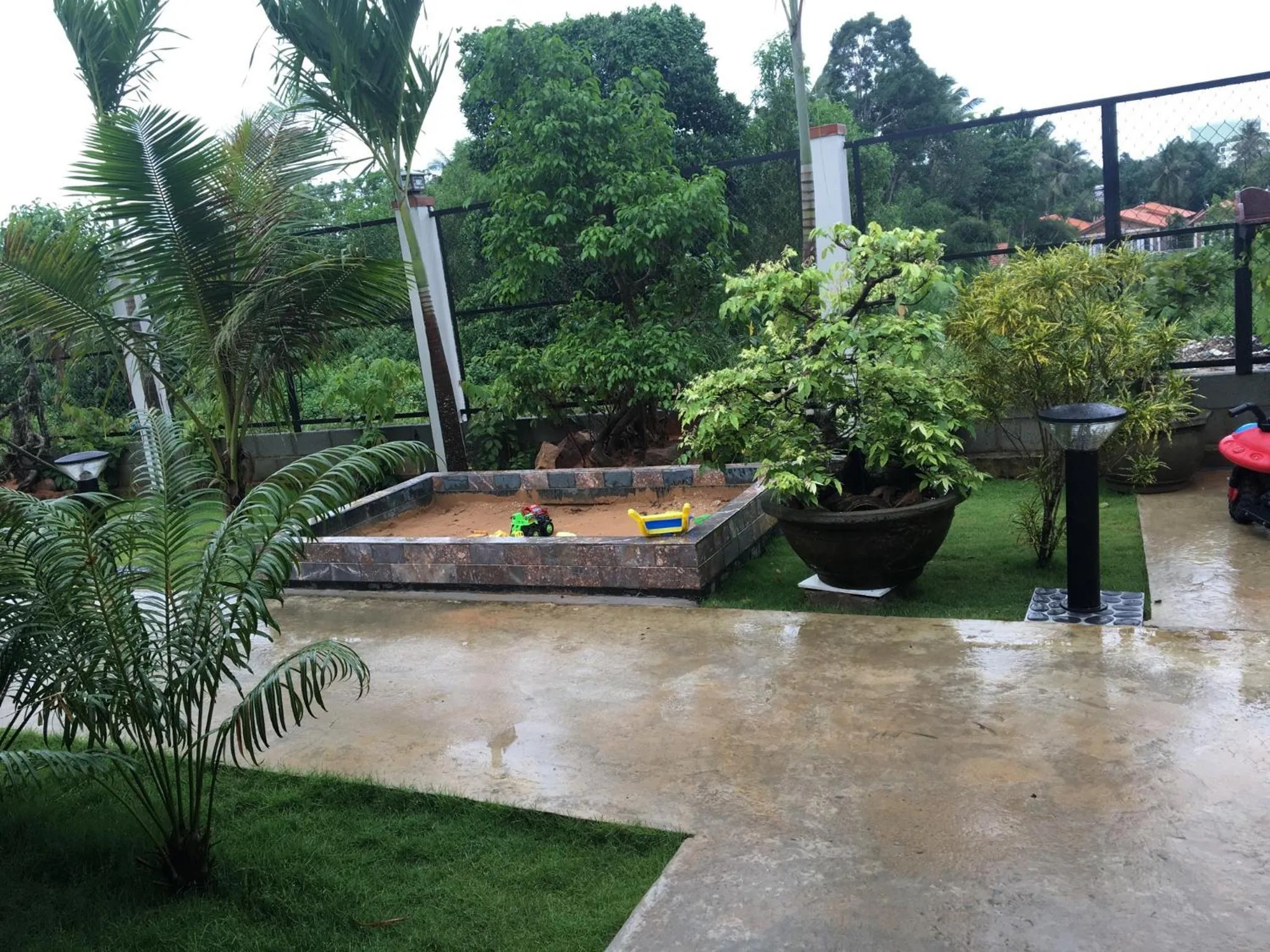 Garden in Nhat Huy Bungalow Phu Quoc
