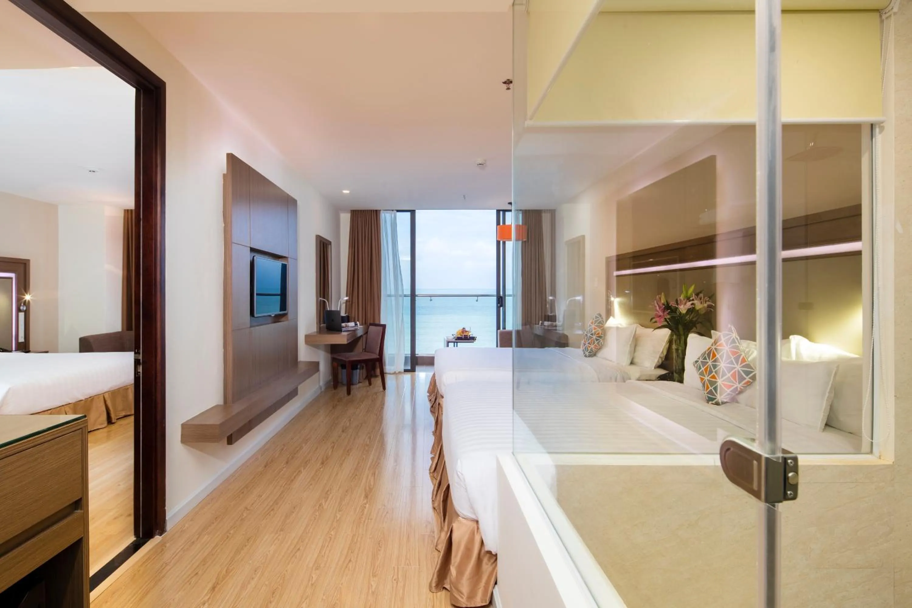 Bedroom, Bed in King Town Grand Hotel & Wedding Center