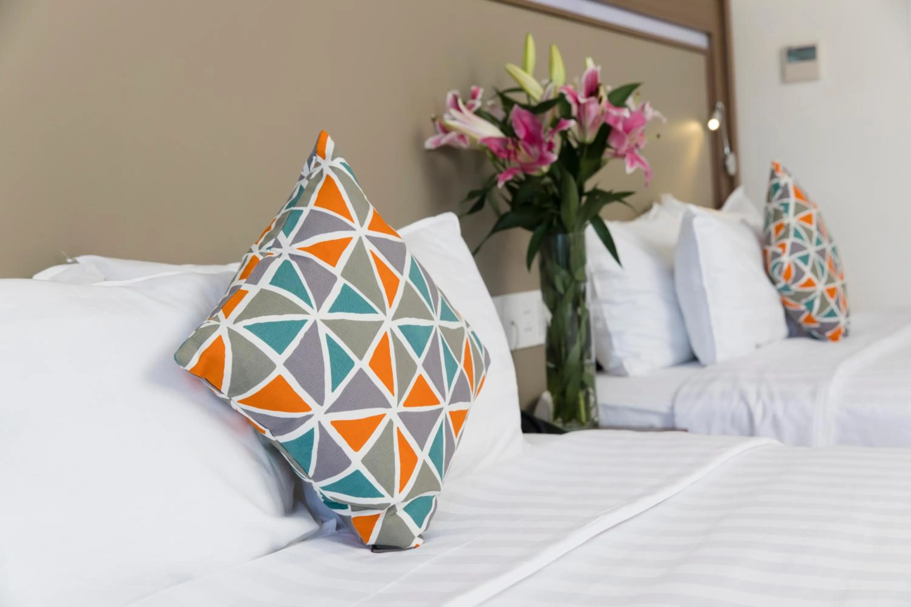 Bed in King Town Grand Hotel & Wedding Center