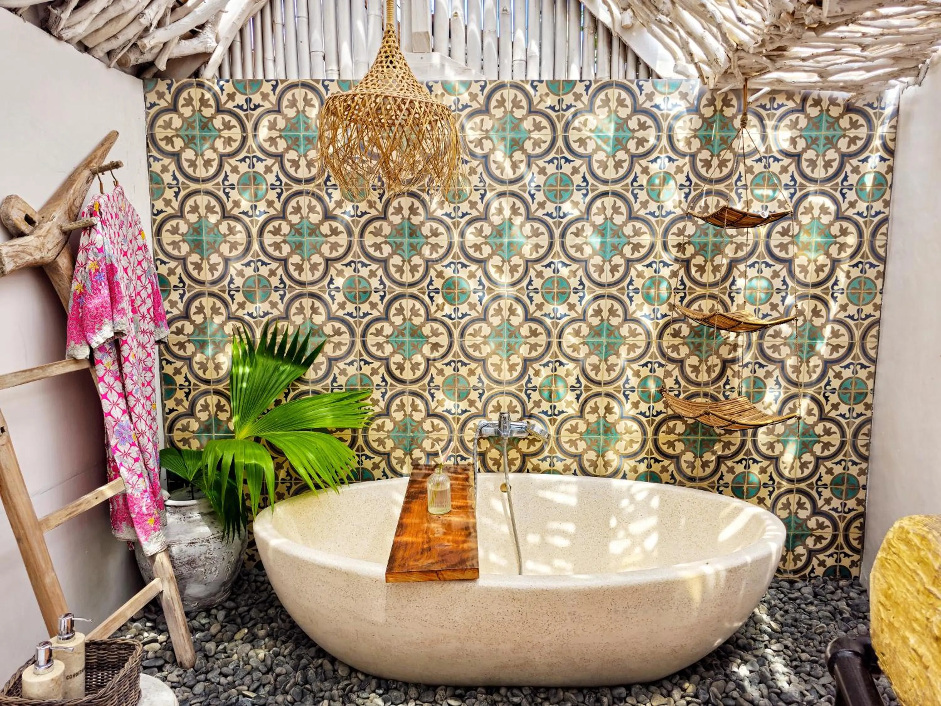 Bathroom in Janur Bungalow