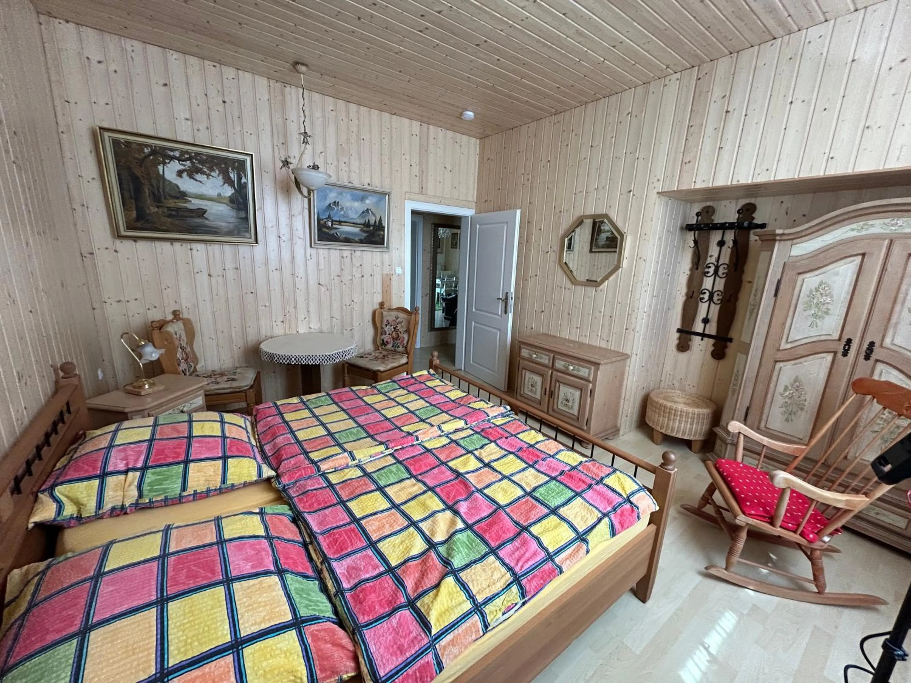 Bed in Haus Waldwiese