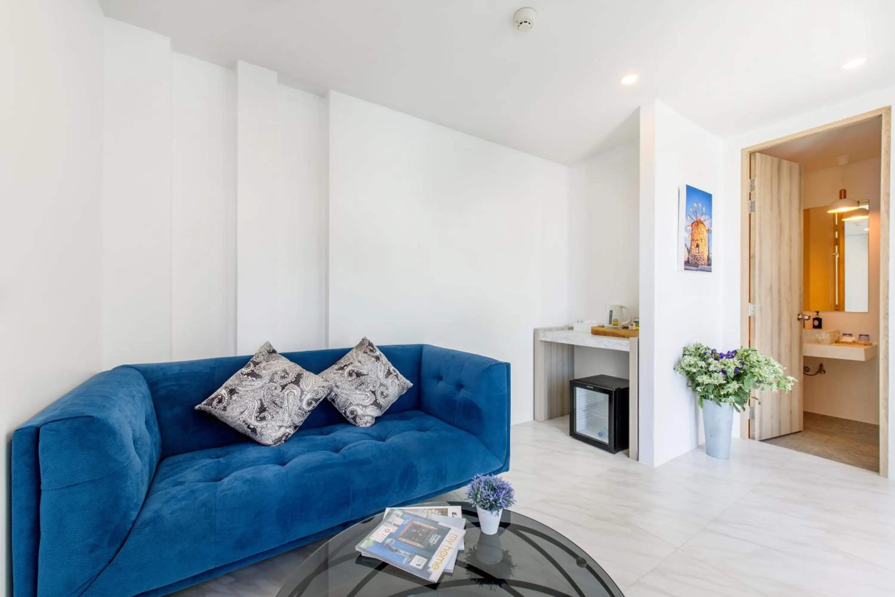 Living room in Costa Village Bangsaray