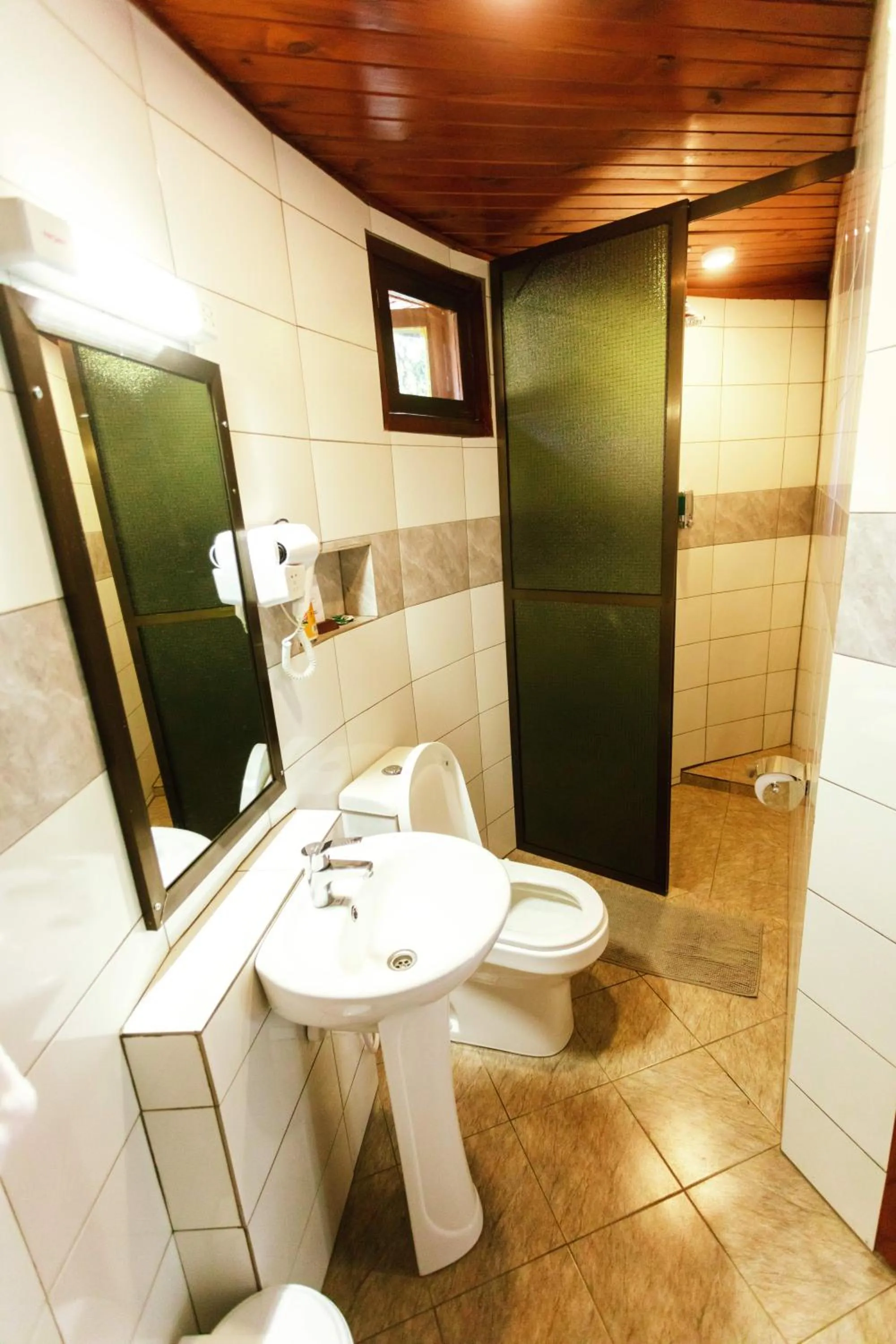 Shower in Keys Hotel