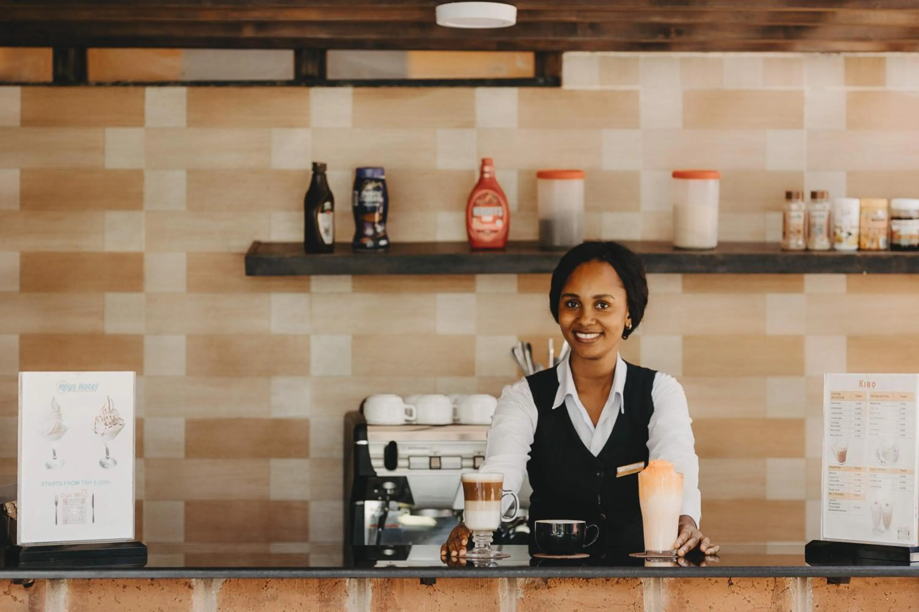 Drinks in Keys Hotel