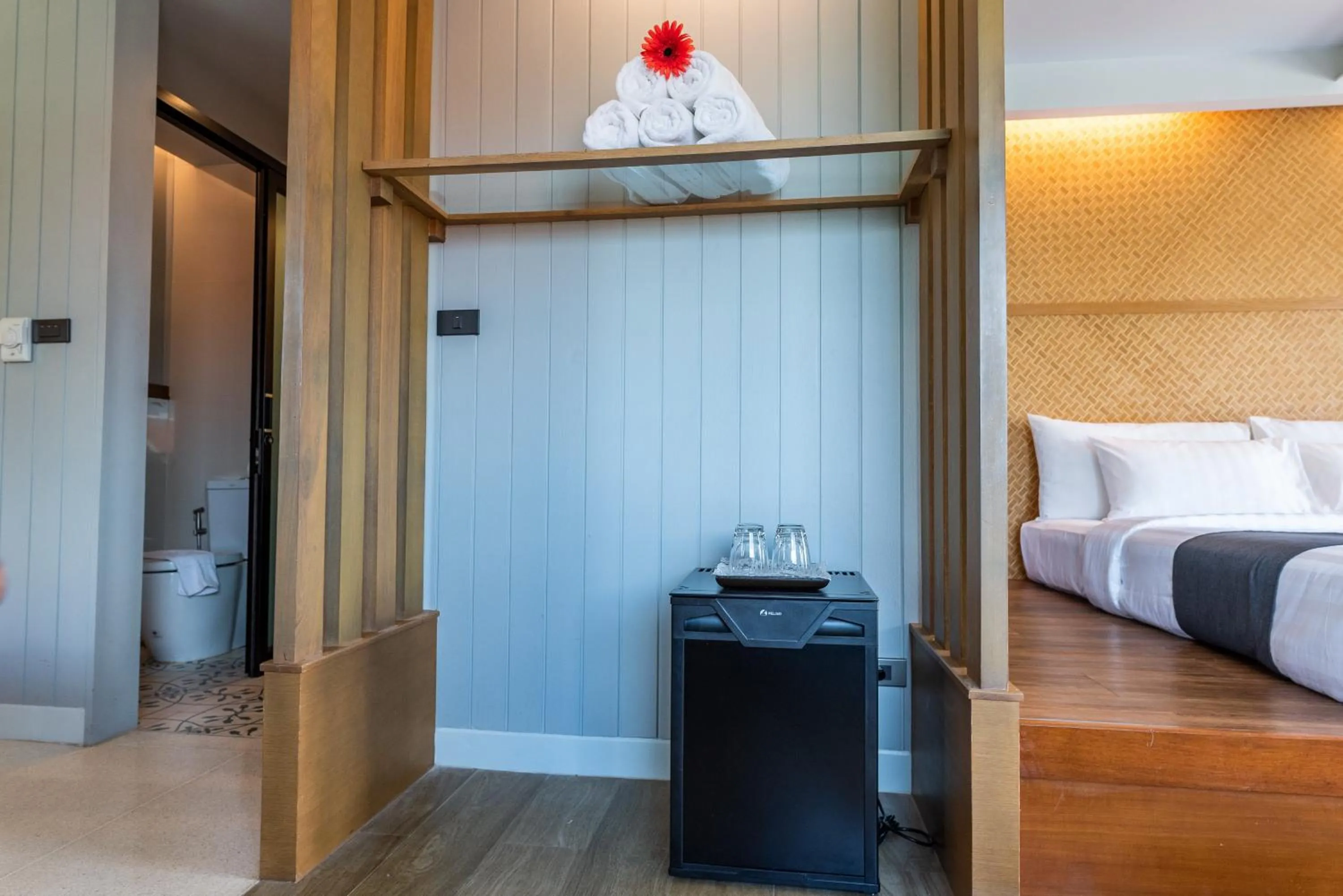 Bedroom, Bed in Dang Derm In The Park Khaosan