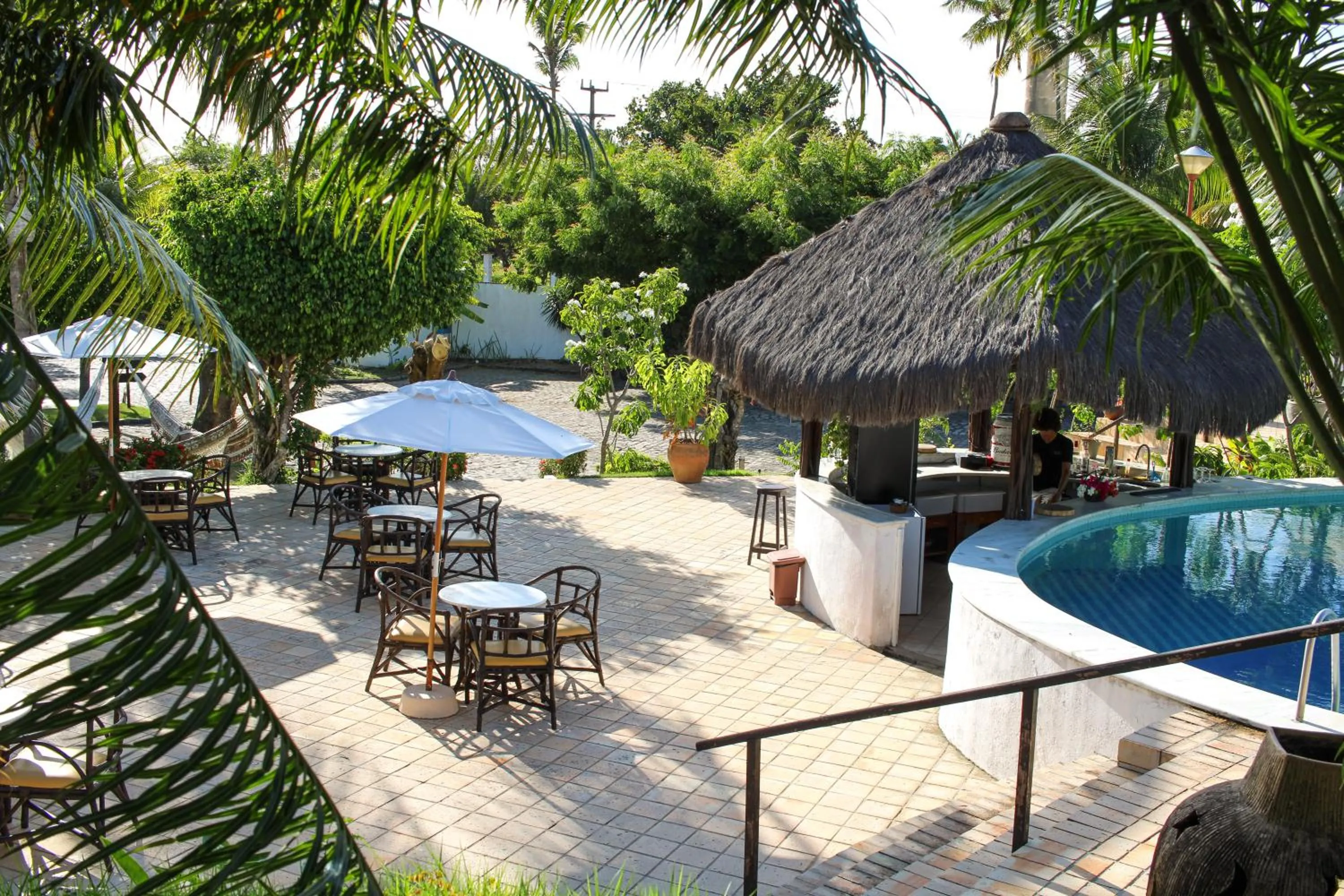 Swimming pool in Hotel Tibau Lagoa