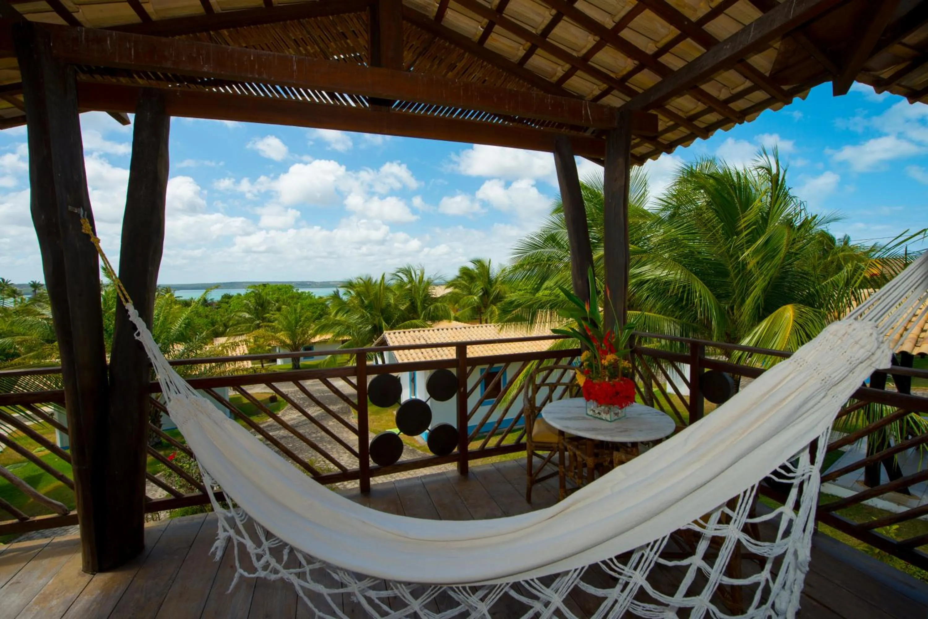 Garden view in Hotel Tibau Lagoa