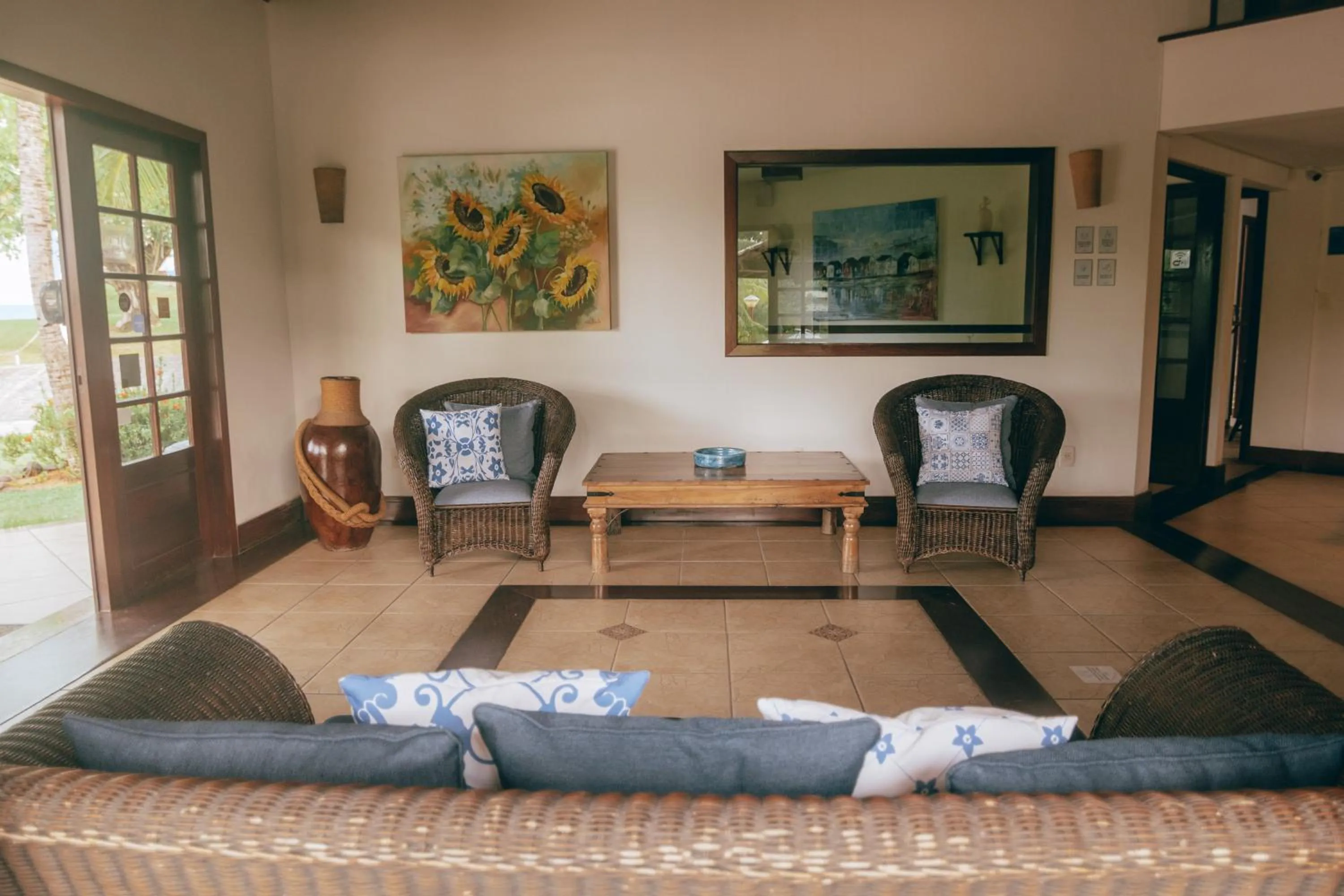 Lobby or reception in Hotel Tibau Lagoa