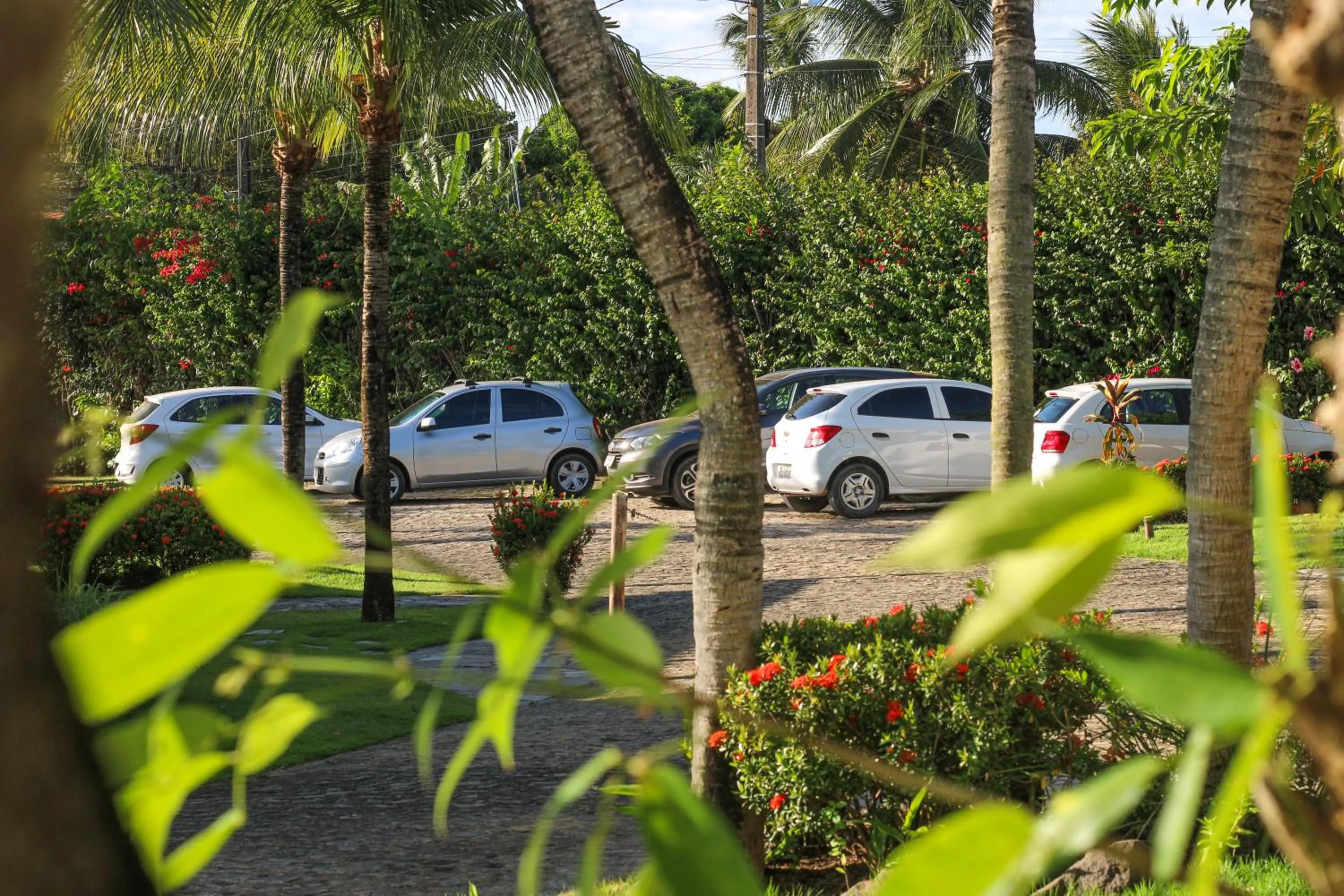 Parking in Hotel Tibau Lagoa