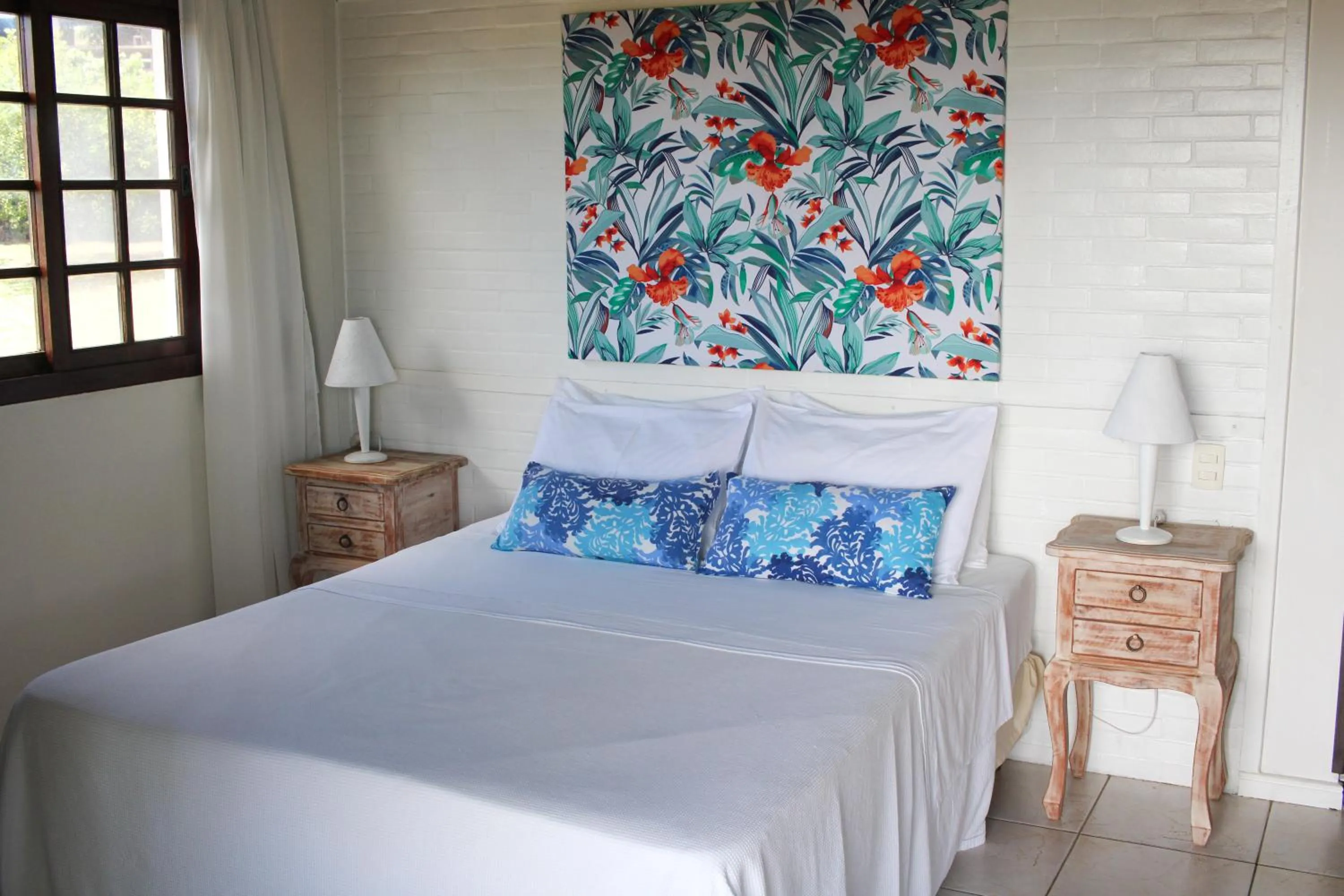 Bed in Hotel Tibau Lagoa