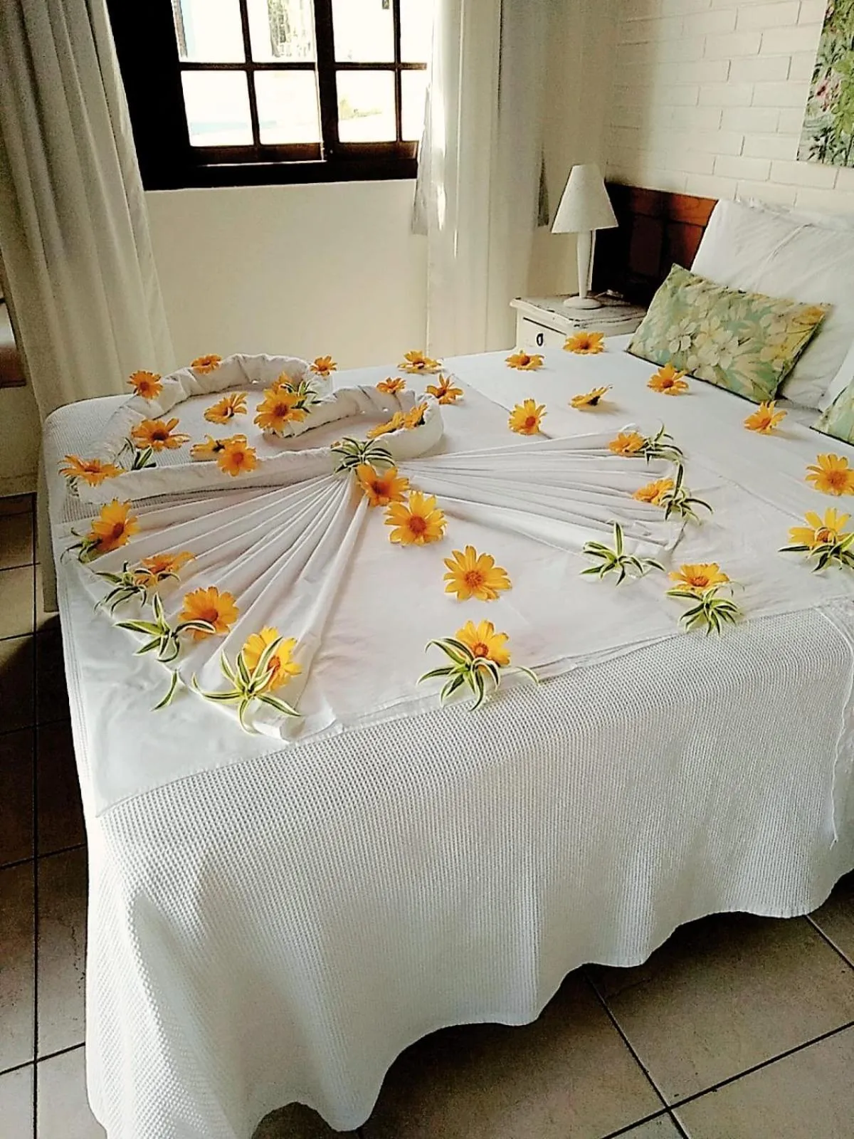 Decorative detail, Bed in Hotel Tibau Lagoa