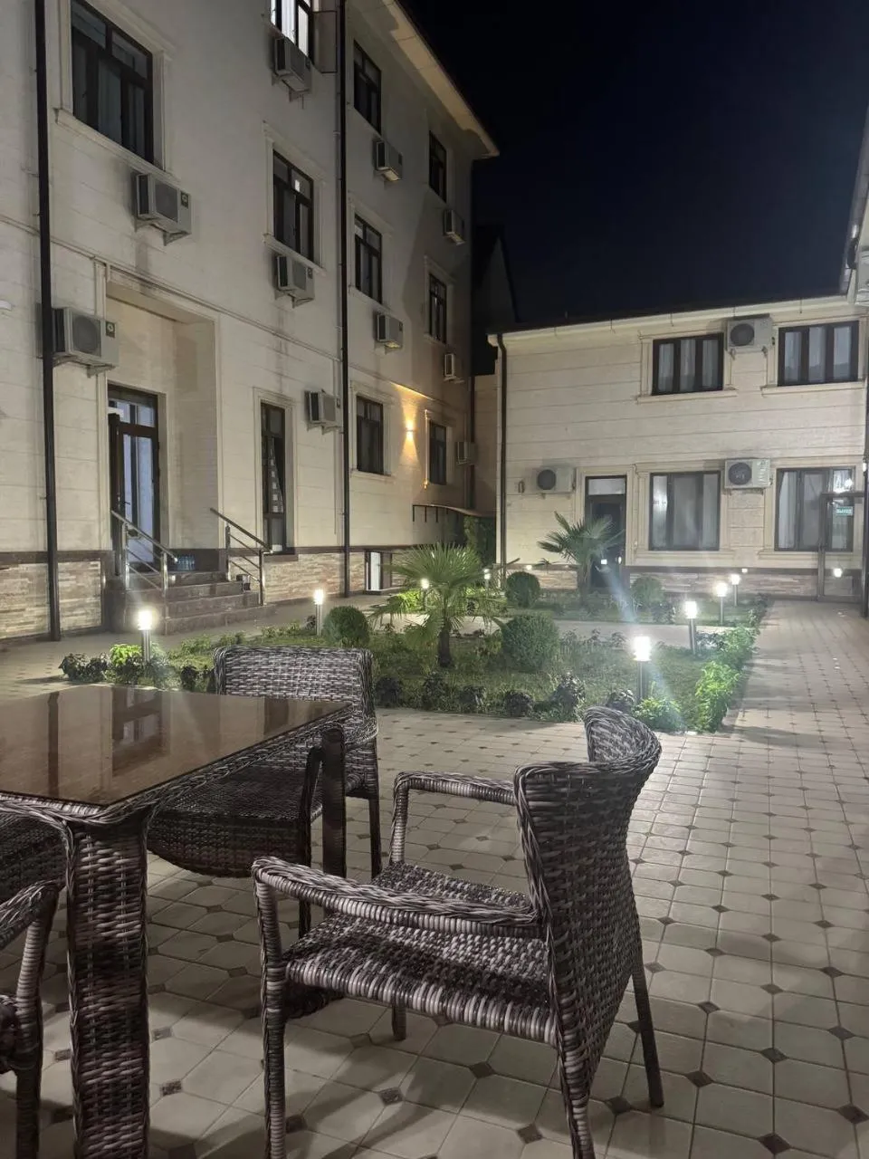 Inner courtyard view in Grand ART