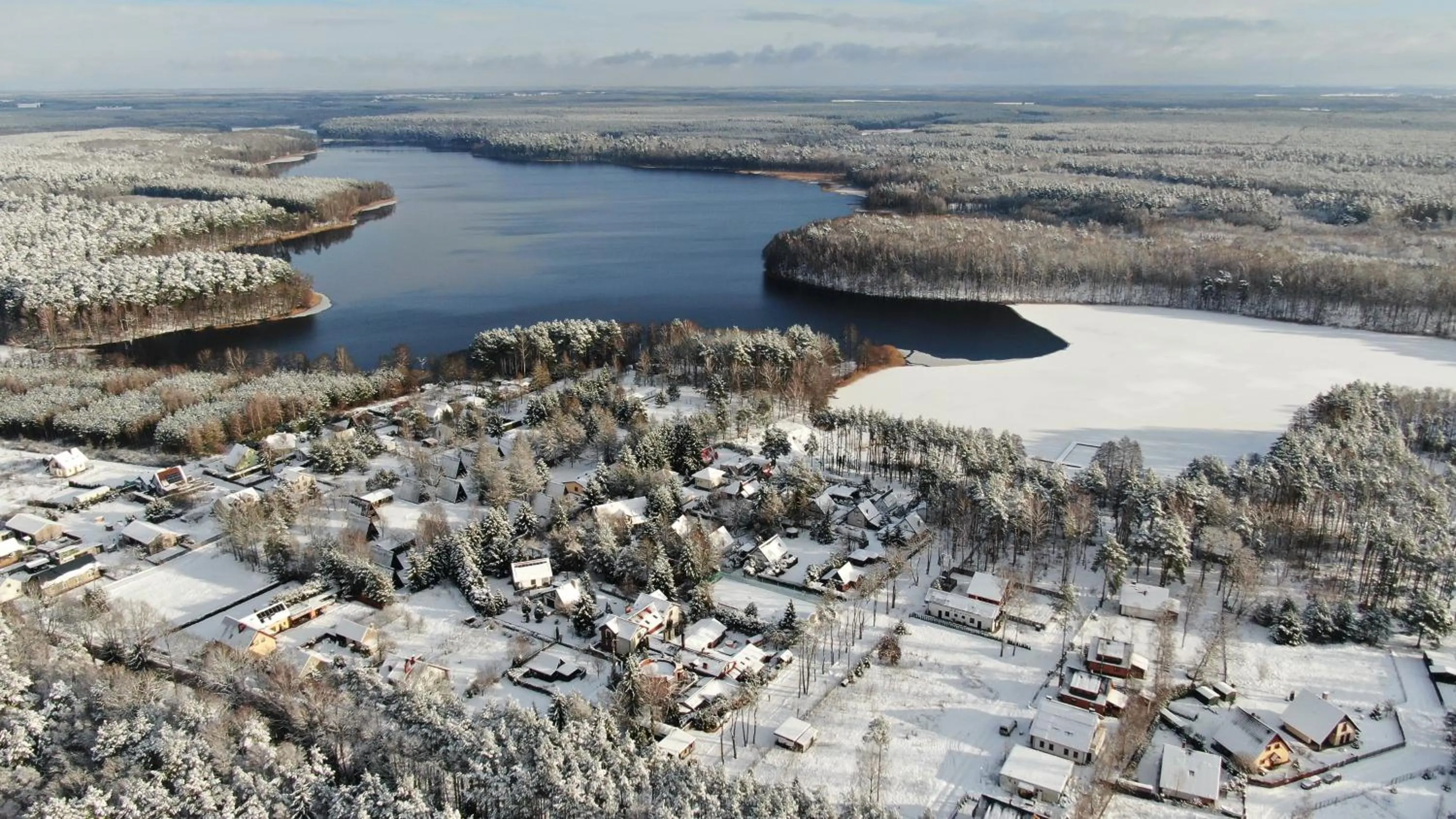 Bird's eye view in Poziomka
